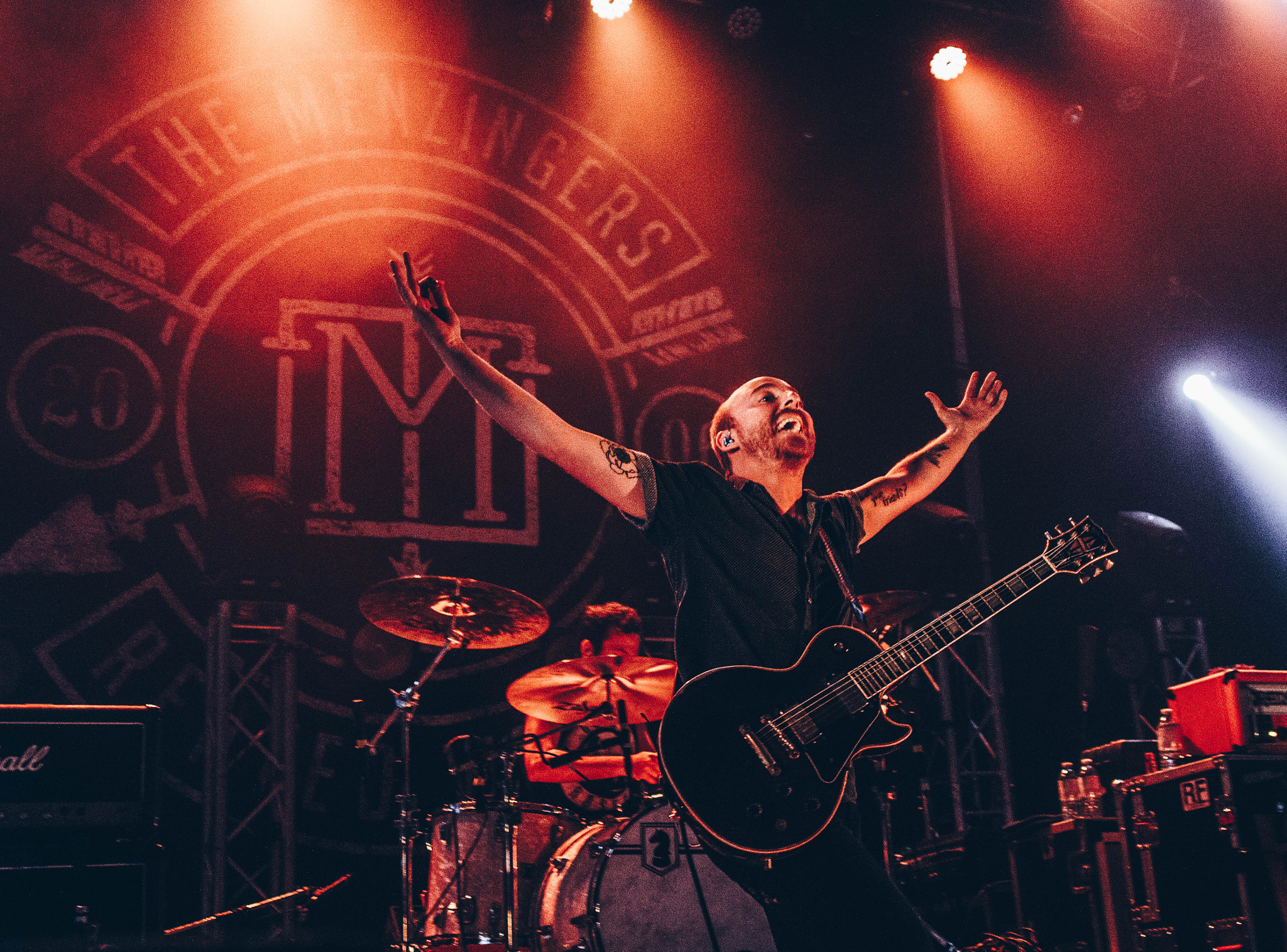 Canon EOS 60D + Canon EF 24mm F2.8 sample photo. The menzingers | opera house | 08.25.16. photography