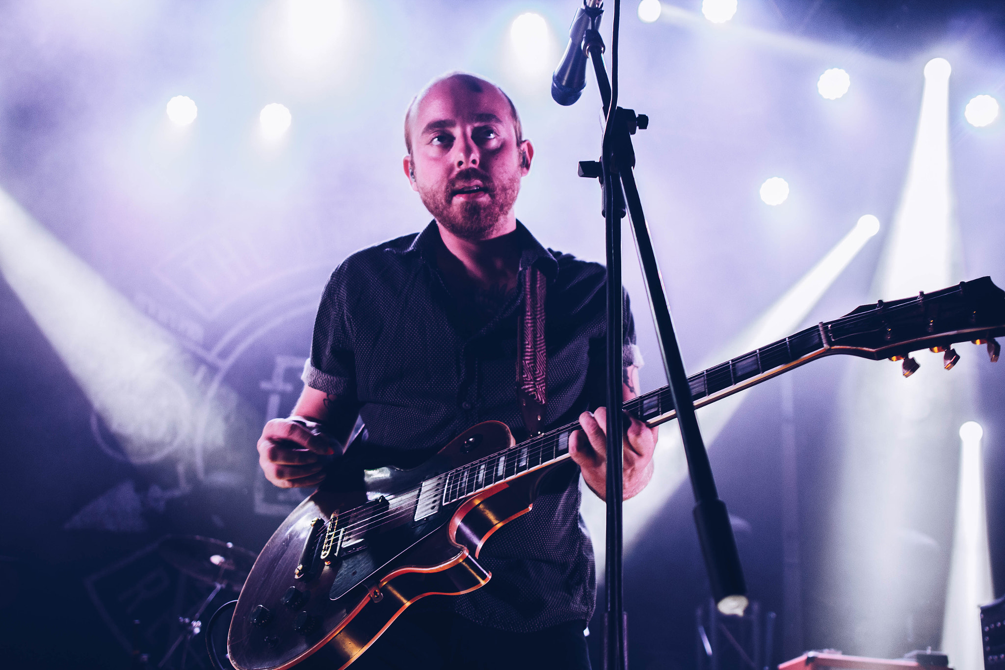 Canon EOS 60D + Canon EF 24mm F2.8 sample photo. Tom may of the menzingers | opera house | 08.25.16. photography