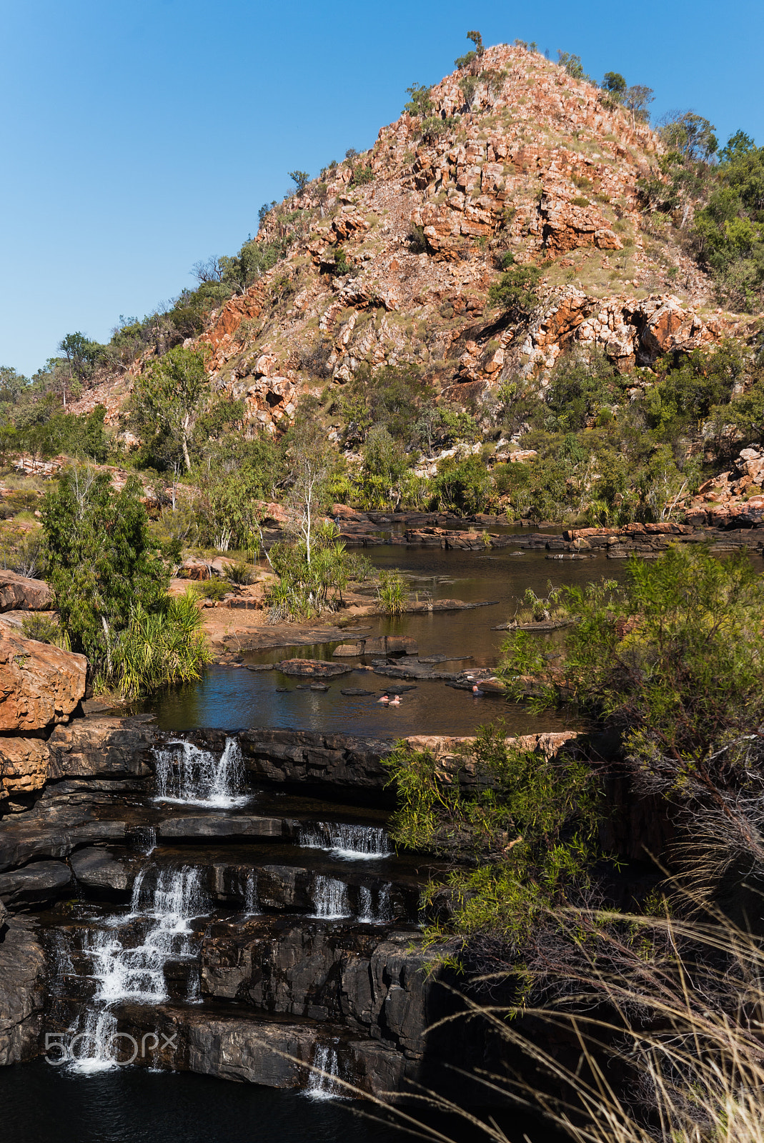 AF Zoom-Nikkor 24-120mm f/3.5-5.6D IF sample photo. Bell gorge falls photography