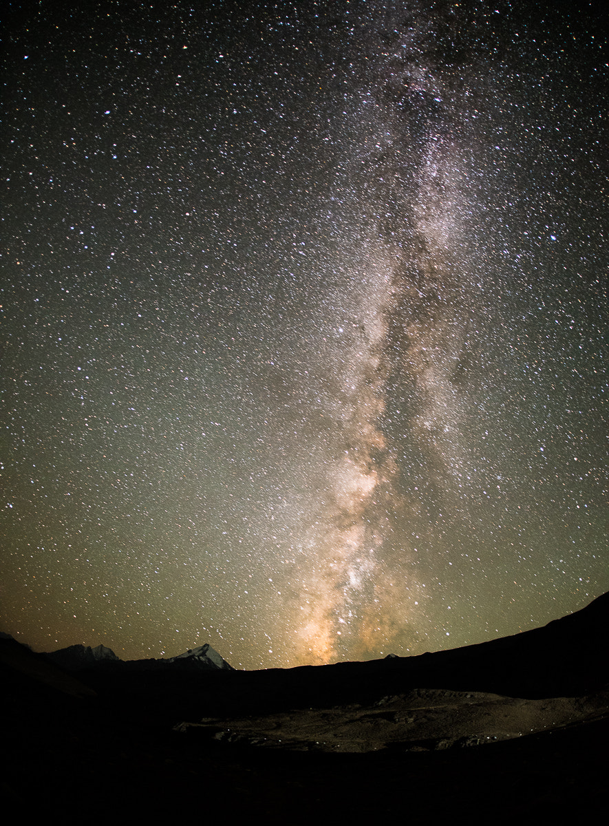 Nikon D810 + Sigma 15mm F2.8 EX DG Diagonal Fisheye sample photo. Milky way photography