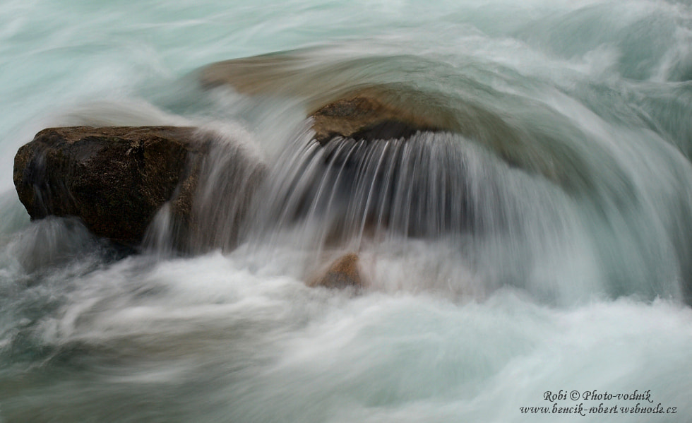 14.00 - 42.00 mm f/3.5 - 5.6 sample photo. Stones in krimmler ache river photography