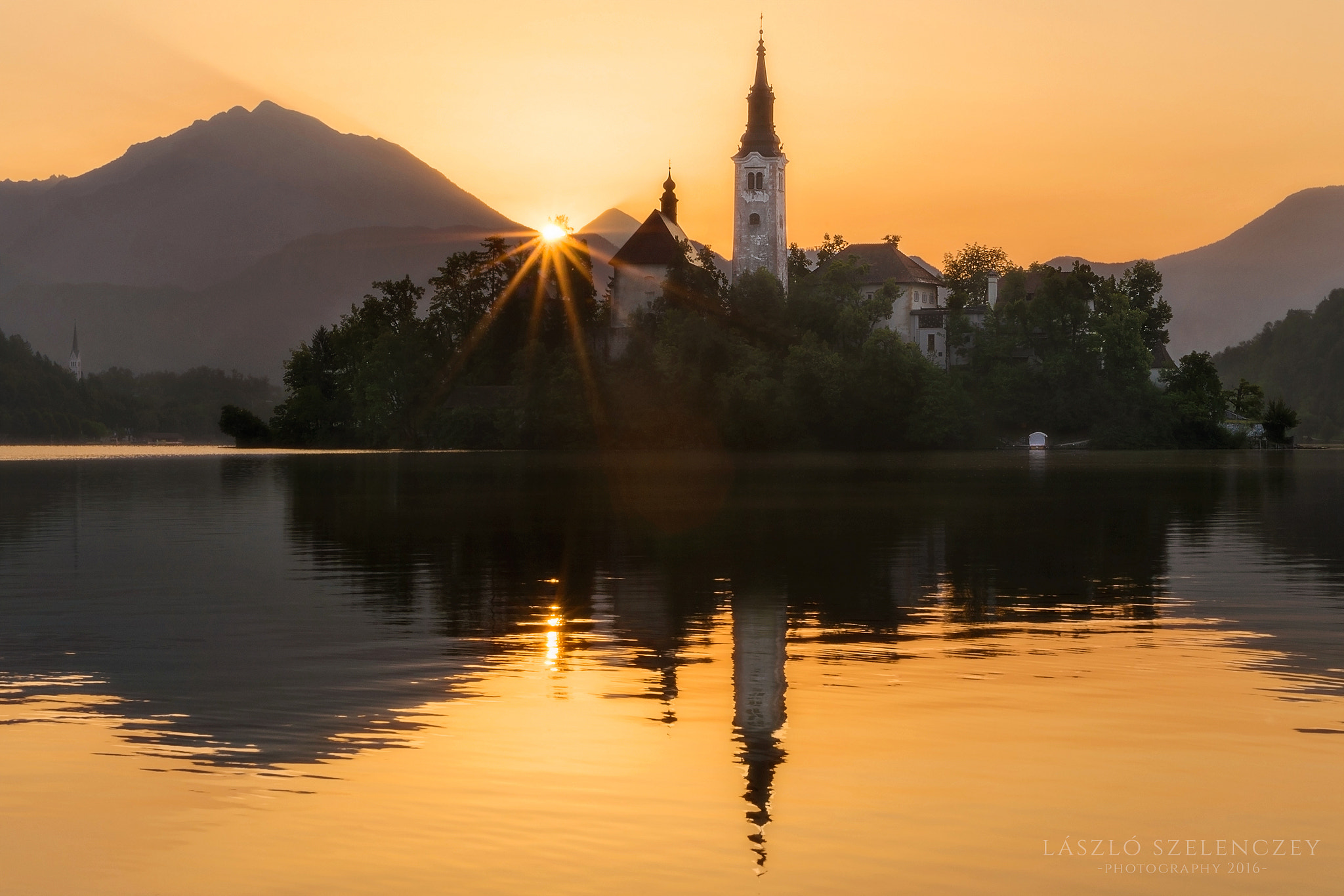 Sigma 17-50mm F2.8 EX DC HSM sample photo. Lake bled at dawn photography