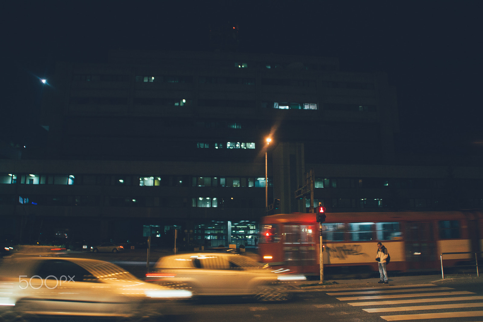Canon EOS 50D sample photo. Alone on street photography