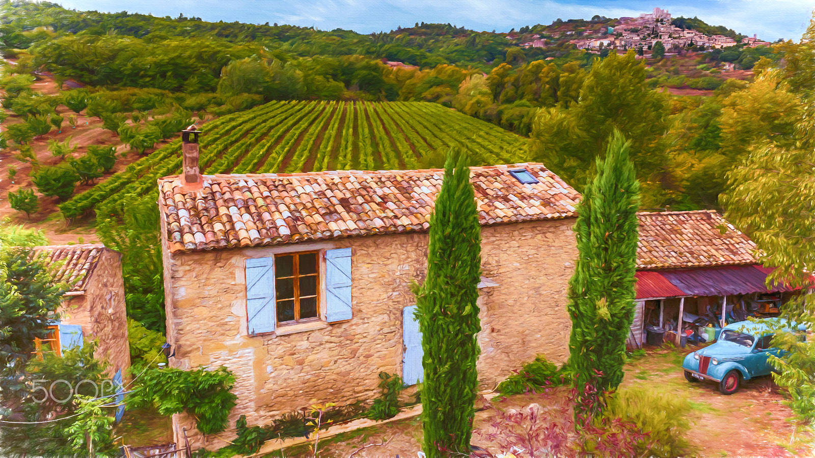 Panasonic Lumix DMC-G5 sample photo. French countryside photography