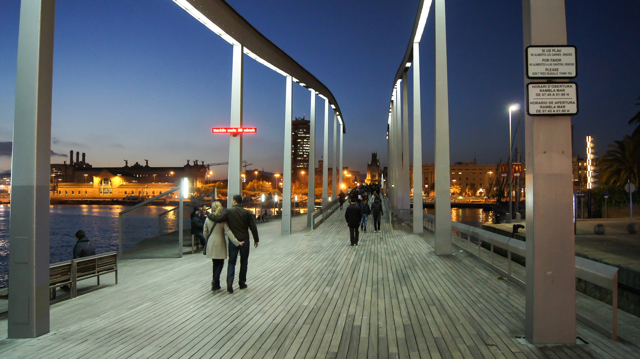 Sony DT 18-55mm F3.5-5.6 SAM II sample photo. Harbor walk photography