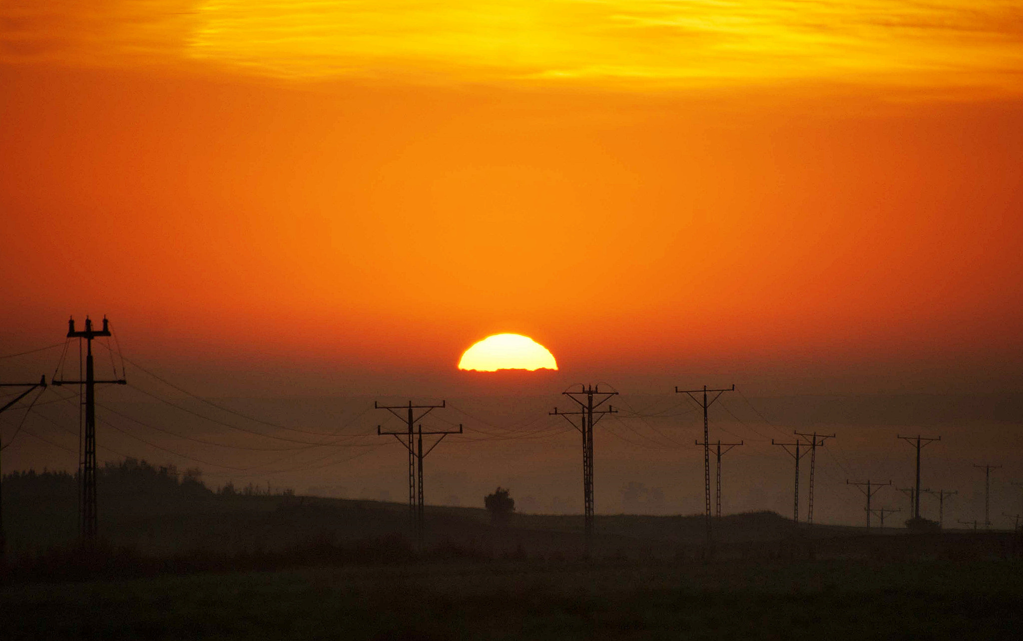 Sony Alpha DSLR-A300 sample photo. Jadąc na spotkanie wschodzącego słońca 2 photography