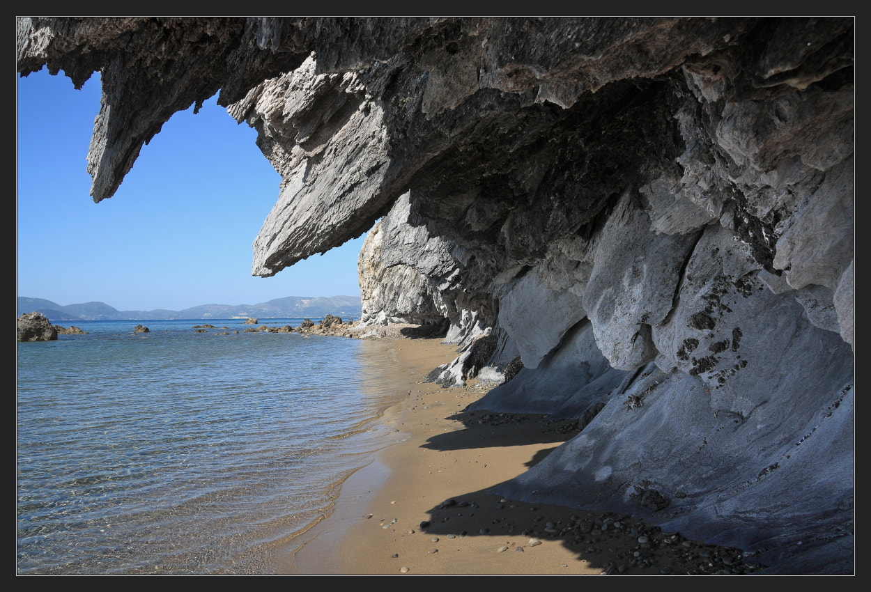 Canon EF-S 17-85mm F4-5.6 IS USM sample photo. Daphne beach, zakynthos. photography