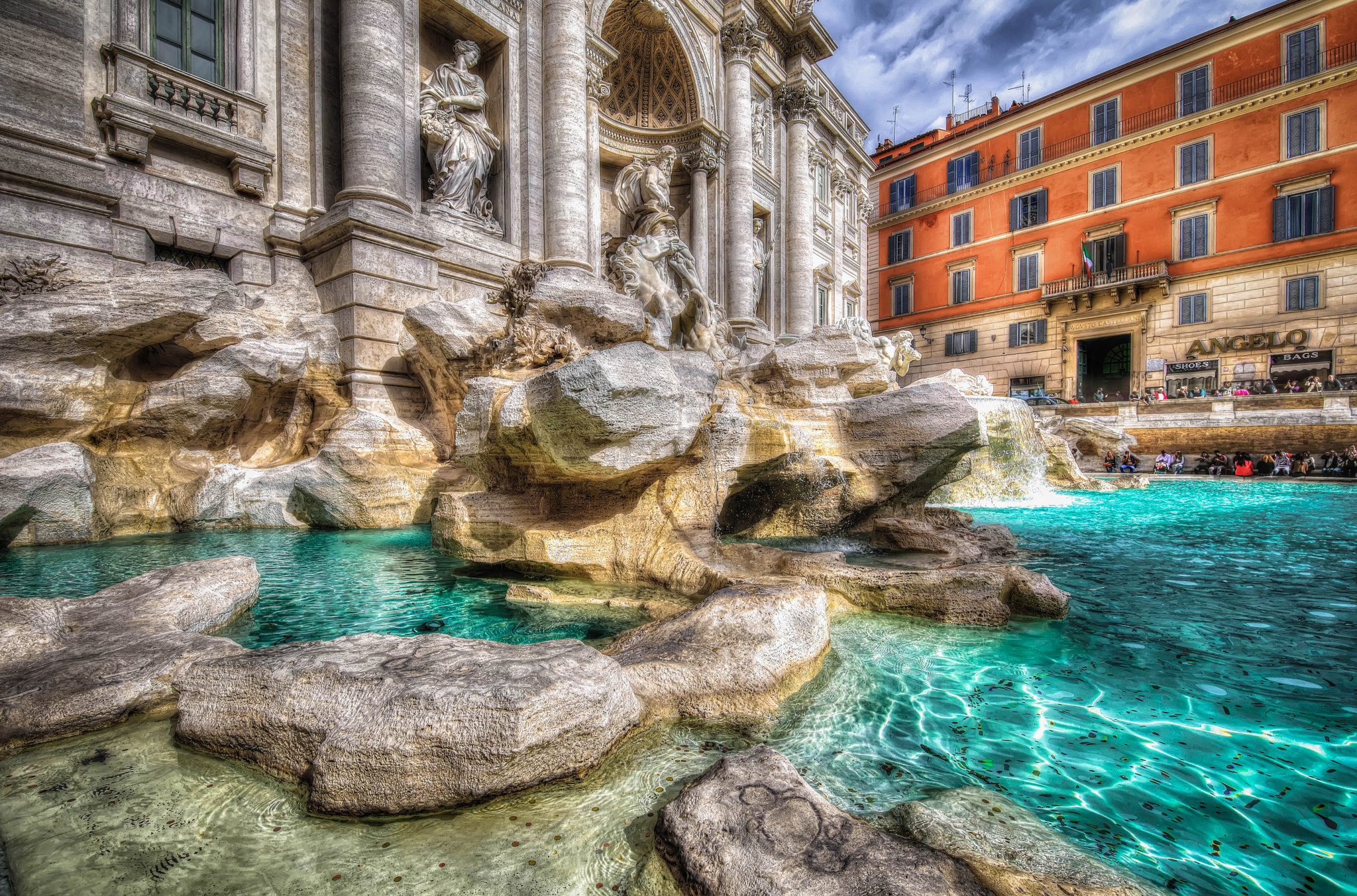 Canon EF 300mm f/2.8L sample photo. Fontanaditrevi@roma photography