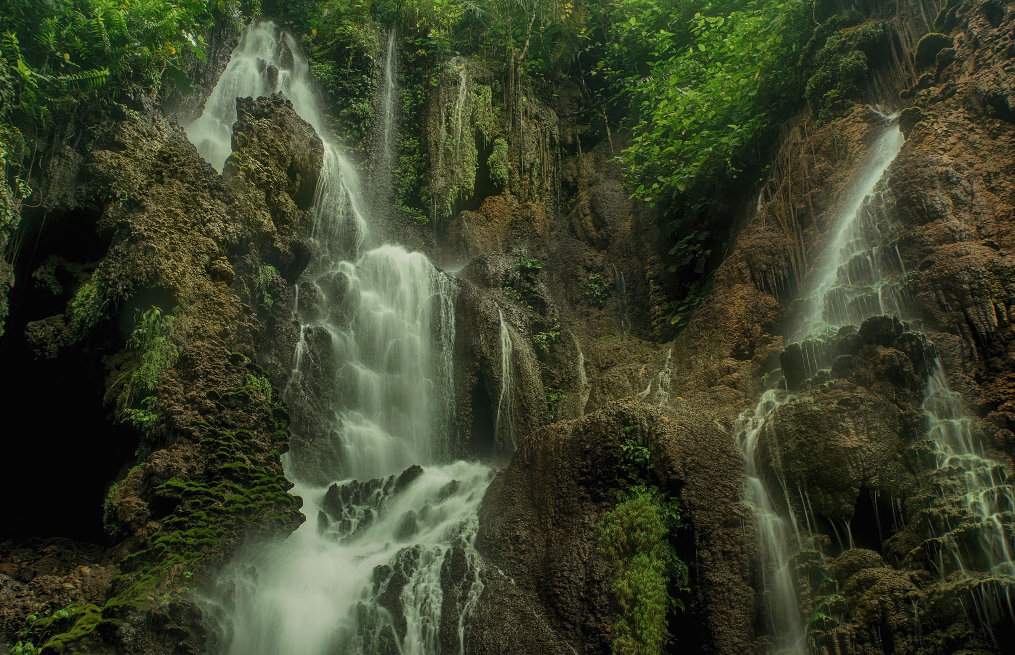 Sony E 18-200mm F3.5-6.3 OSS LE sample photo. Goa tetes waterfall photography