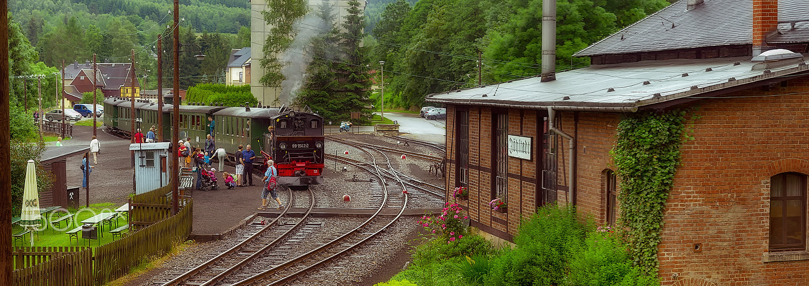 Sony SLT-A77 sample photo. Narrow gauge train photography