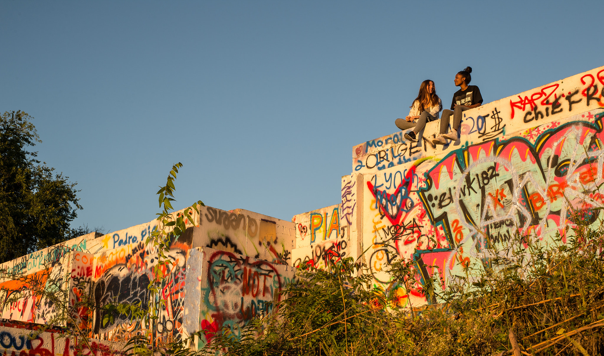 Nikon Df sample photo. Austin graffitti park photography