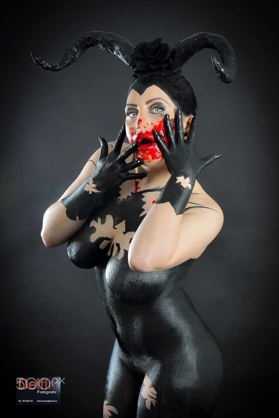 AF Zoom-Nikkor 24-120mm f/3.5-5.6D IF sample photo. Bodypaint photography