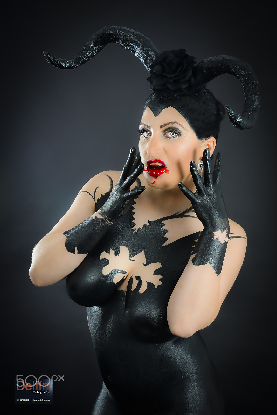 AF Zoom-Nikkor 24-120mm f/3.5-5.6D IF sample photo. Bodypaint photography