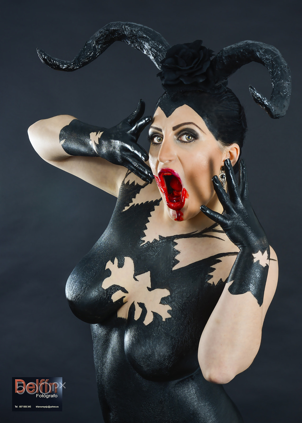 AF Zoom-Nikkor 24-120mm f/3.5-5.6D IF sample photo. Bodypaint photography
