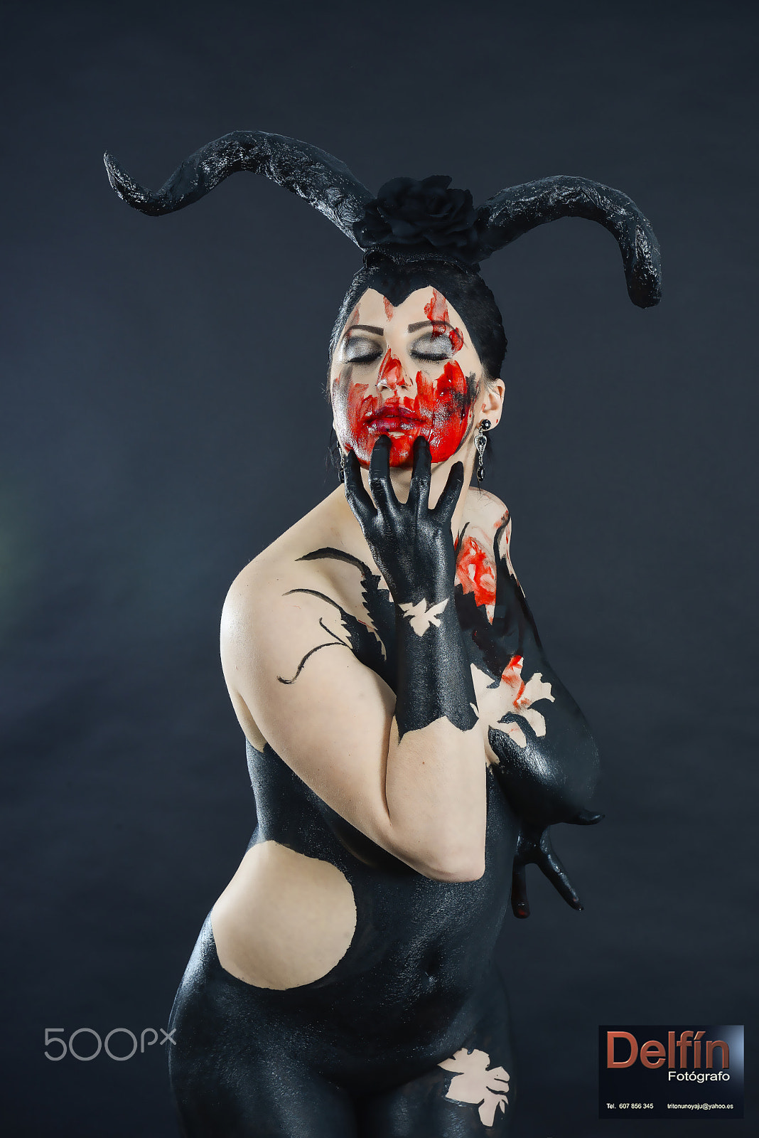 AF Zoom-Nikkor 24-120mm f/3.5-5.6D IF sample photo. Bodypaint photography