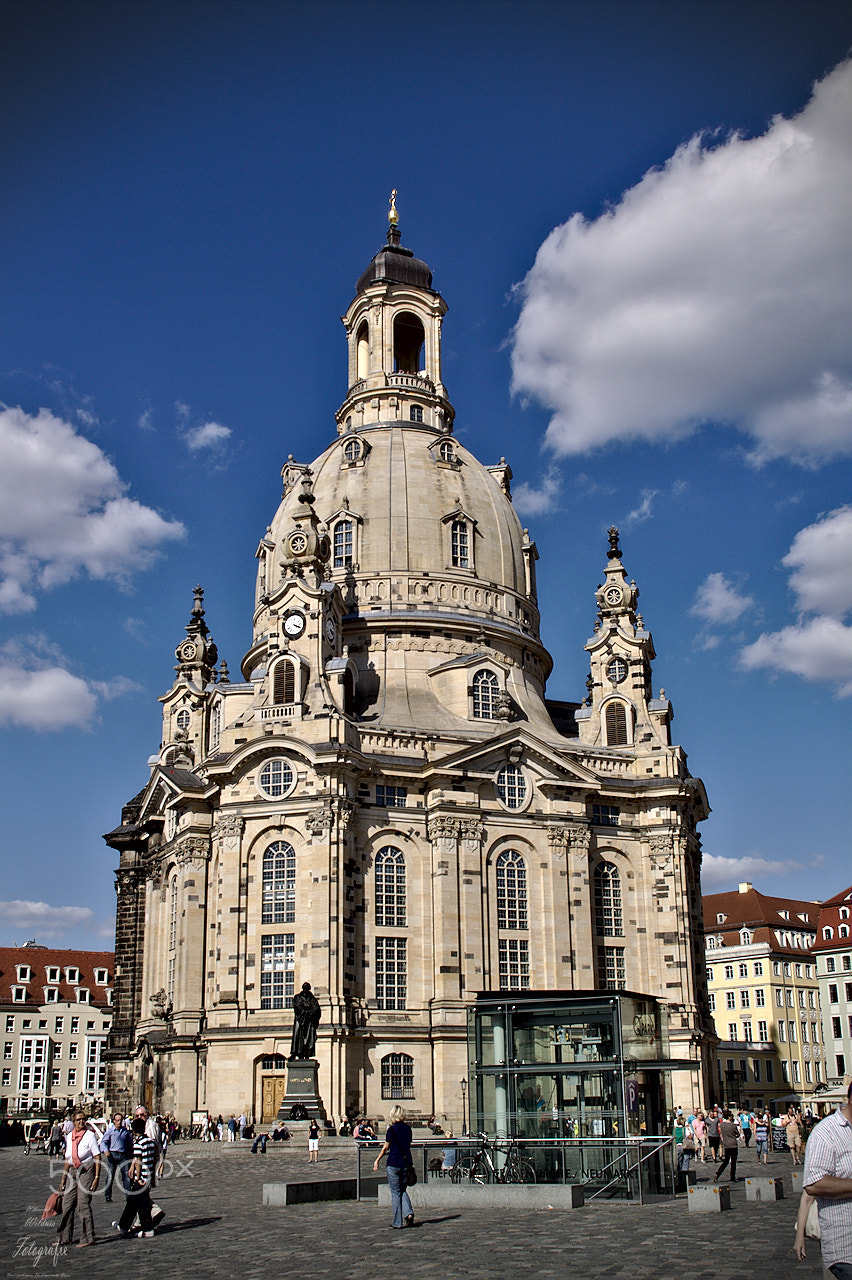 Canon EOS 500D (EOS Rebel T1i / EOS Kiss X3) sample photo. Church of our lady at dresden photography