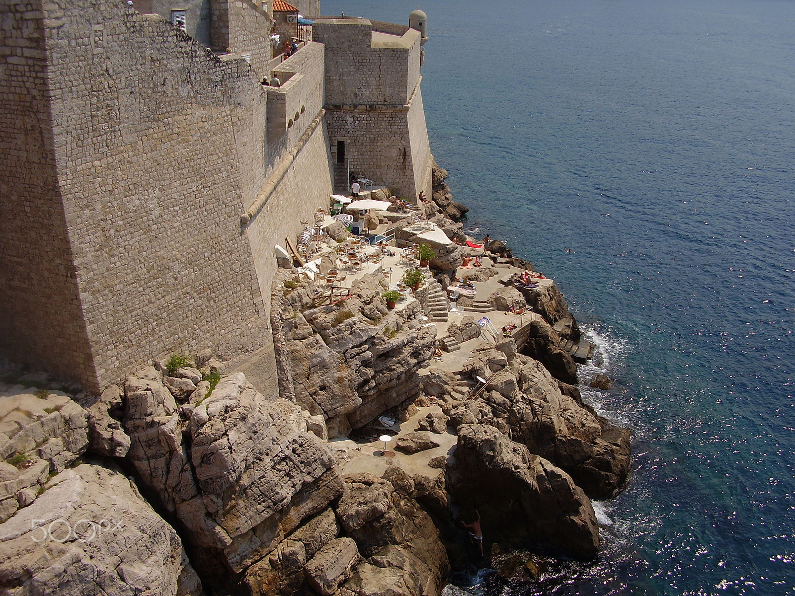 Olympus FE115,X715 sample photo. Dubrovnik - stari grad photography