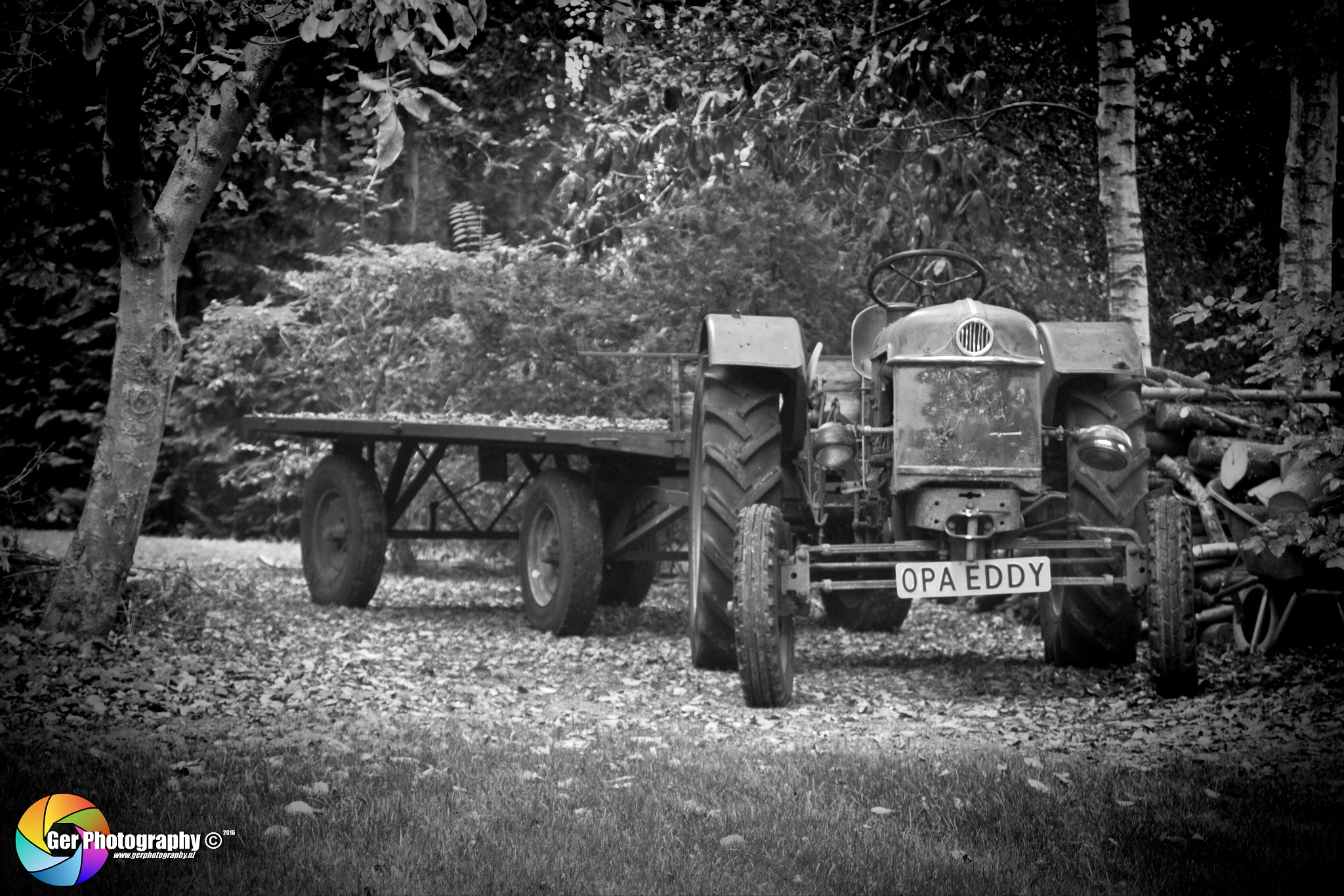 Canon EOS 7D sample photo. Old tractor granddad eddy photography