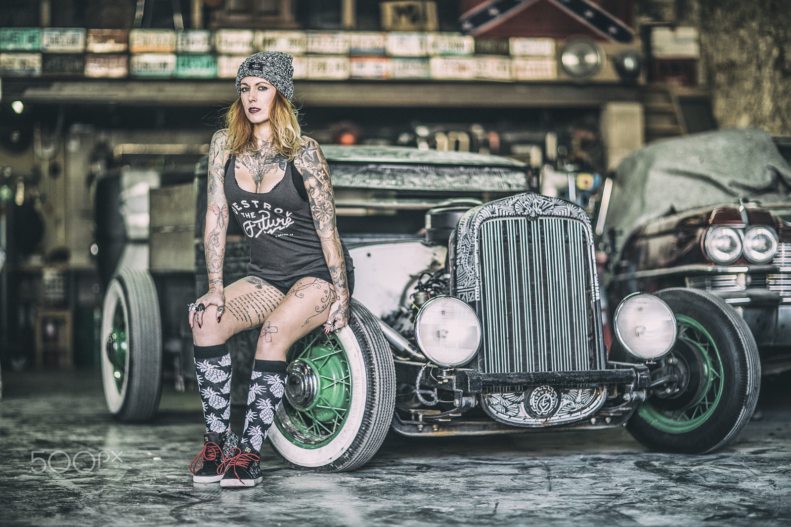 Canon EF 85mm F1.2 sample photo. Princess of kustom photography