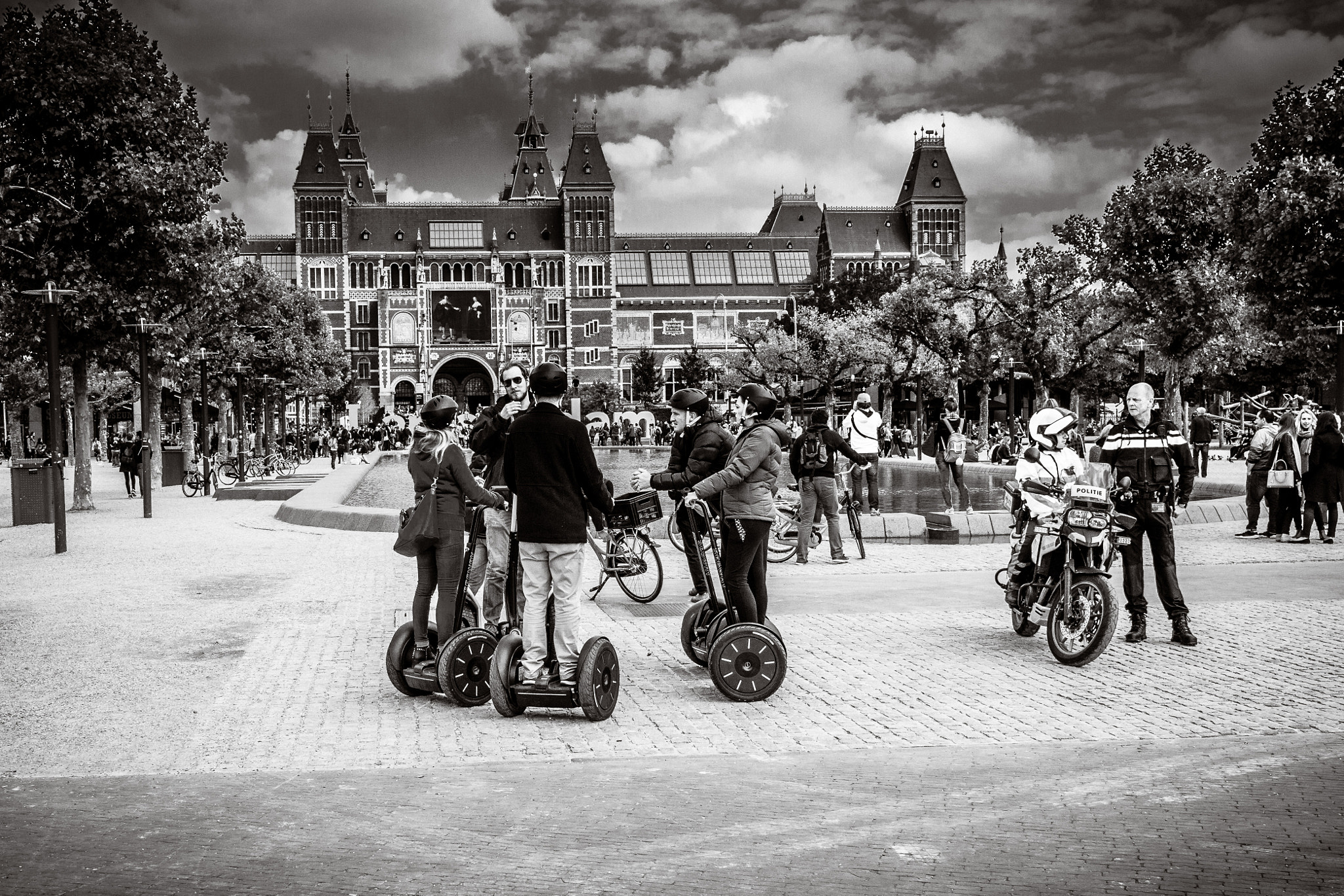 Canon EF-S 24mm F2.8 STM sample photo. Segway meeting ~ amsterdam photography