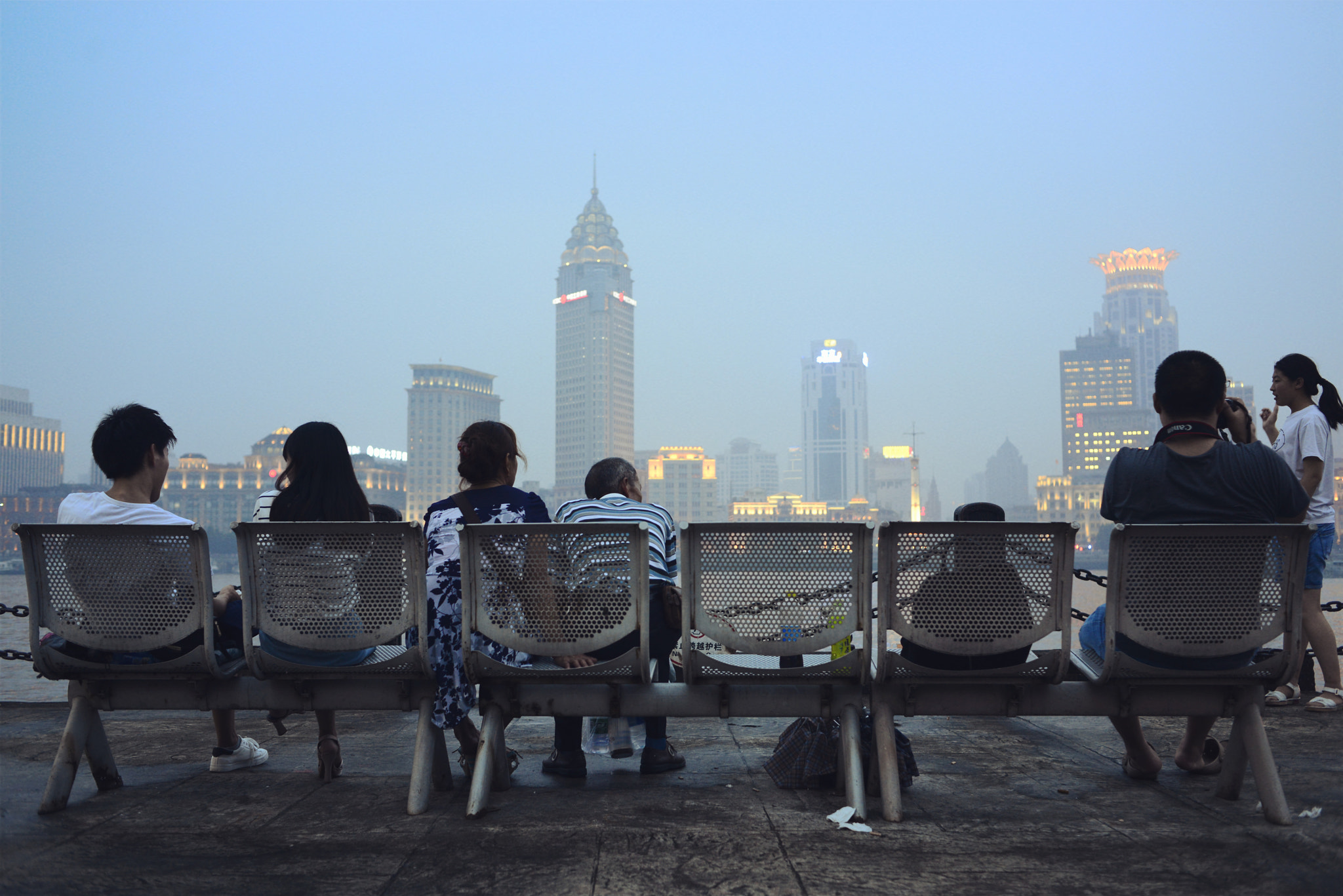 Nikon D800 + Nikon AF Nikkor 35mm F2D sample photo. This is shanghai. binjiang ave. photography