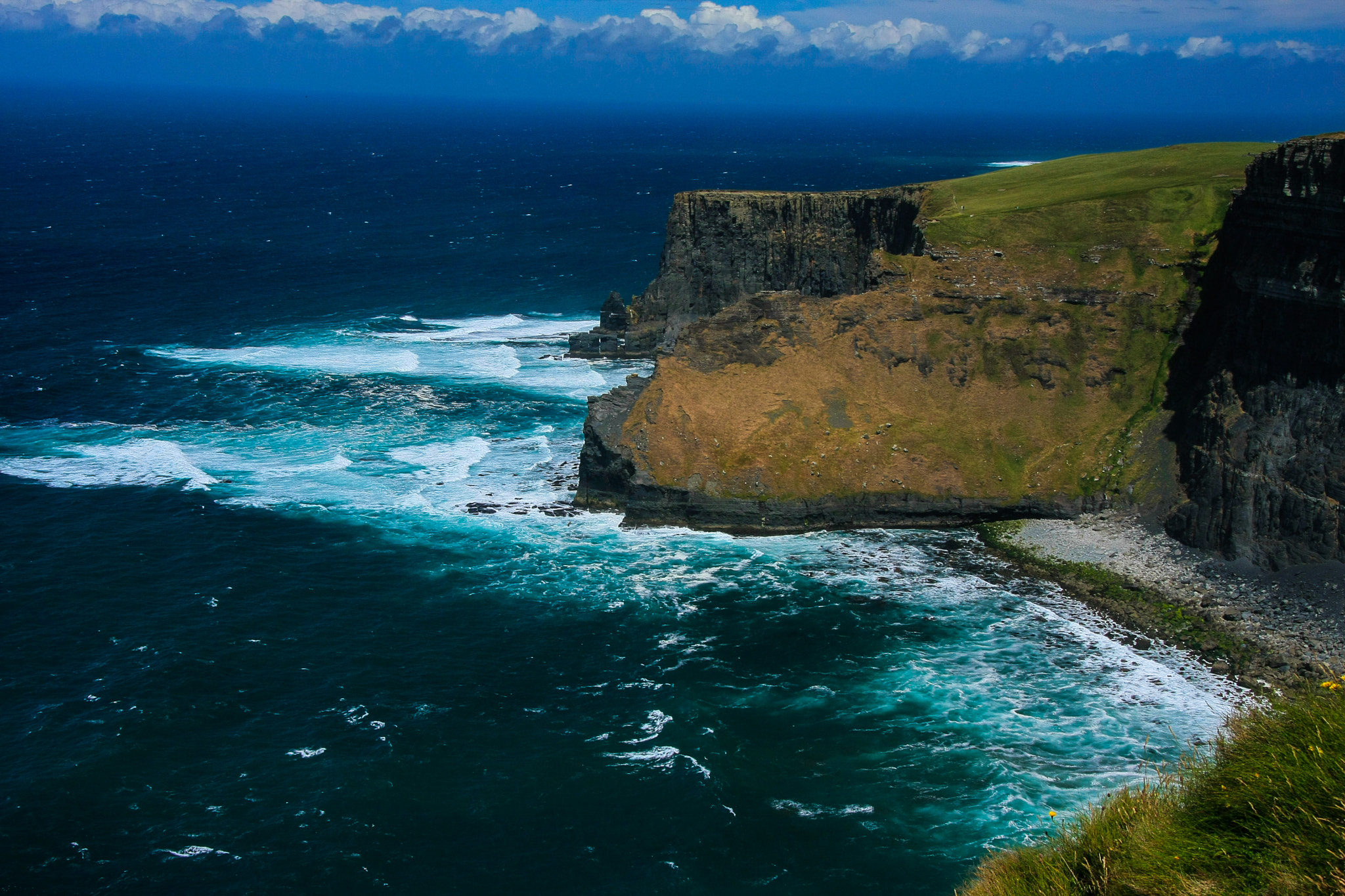 Sigma 18-250mm F3.5-6.3 DC OS HSM sample photo. Clifts of moher ireland photography