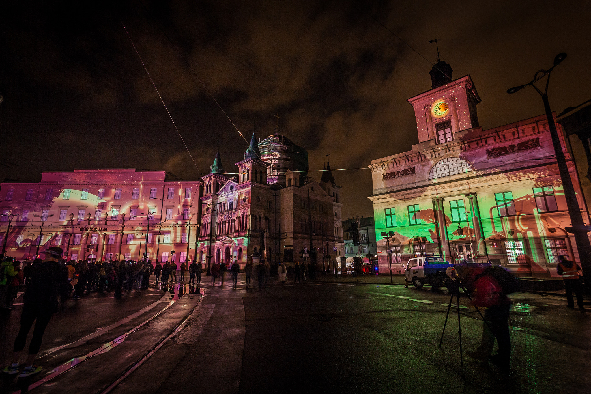 Canon EOS 5D sample photo. Light move festiwal 2016 Łódź photography