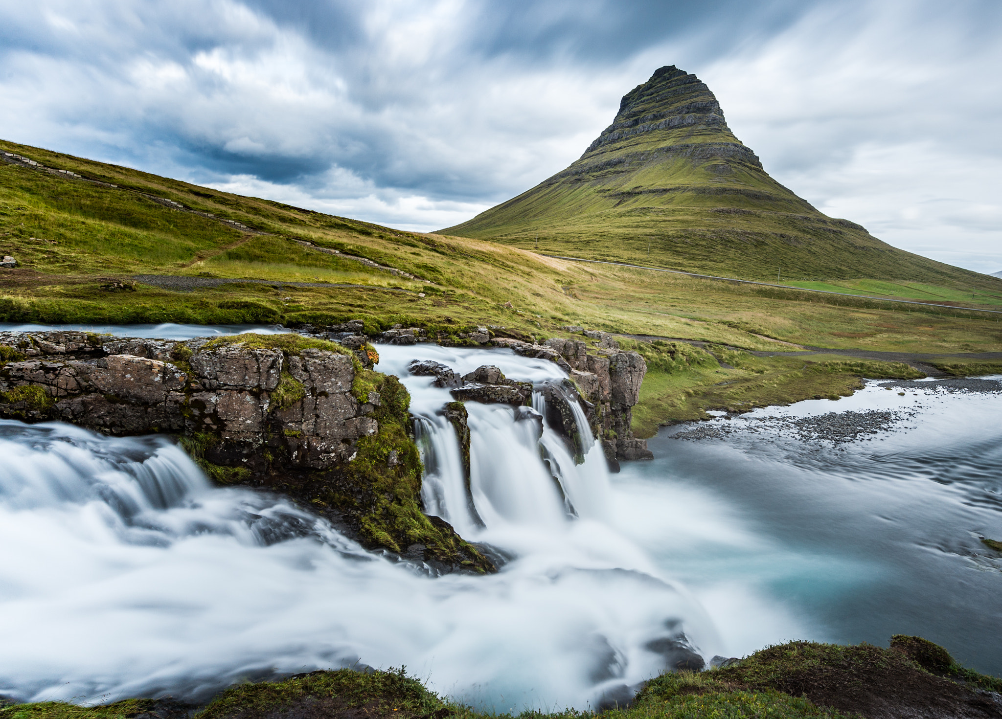 Nikon Df sample photo. Brooding kirkjufell photography