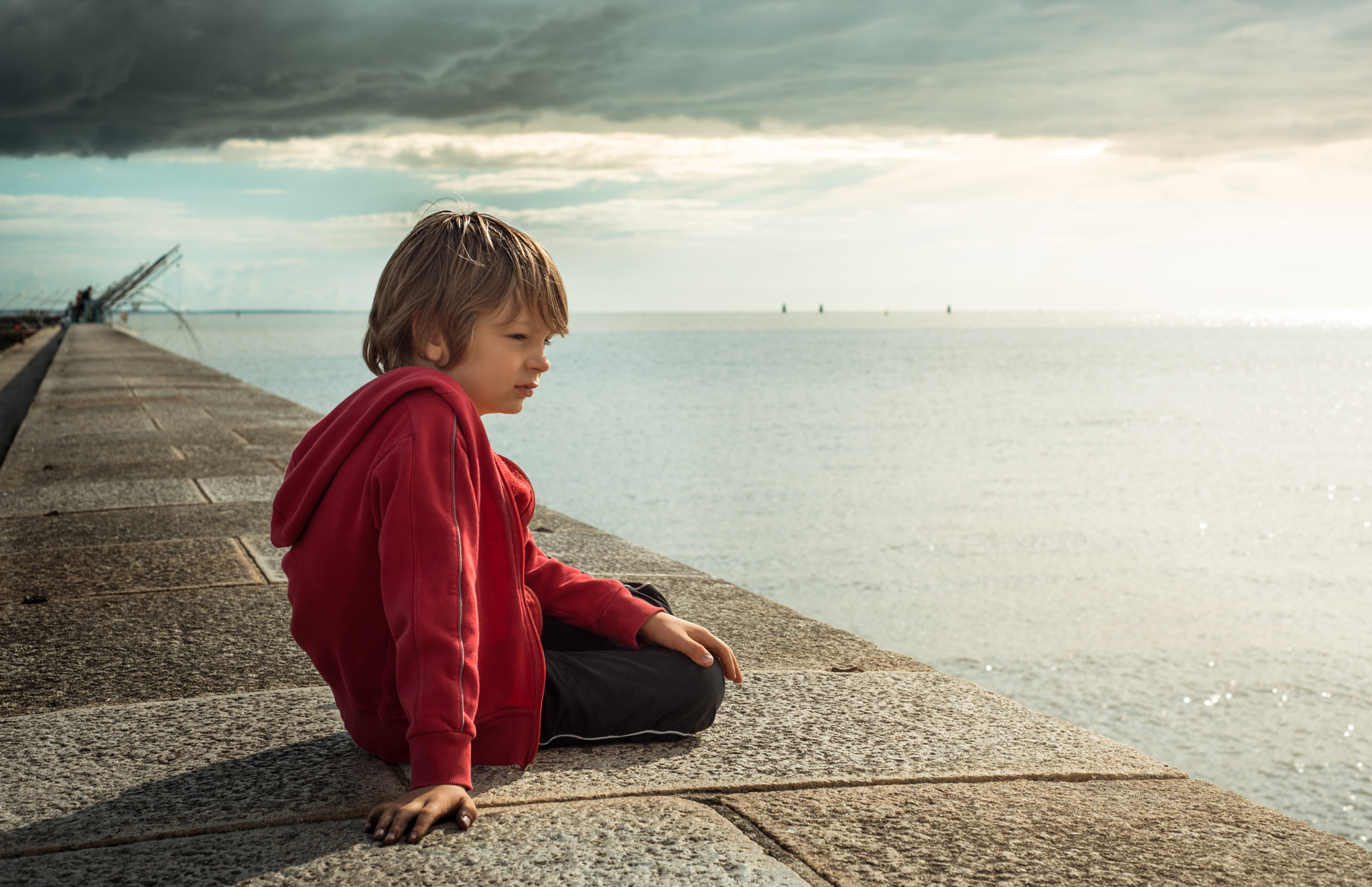 Nikon D610 + AF Nikkor 50mm f/1.8 sample photo. Sunset on the child's world photography