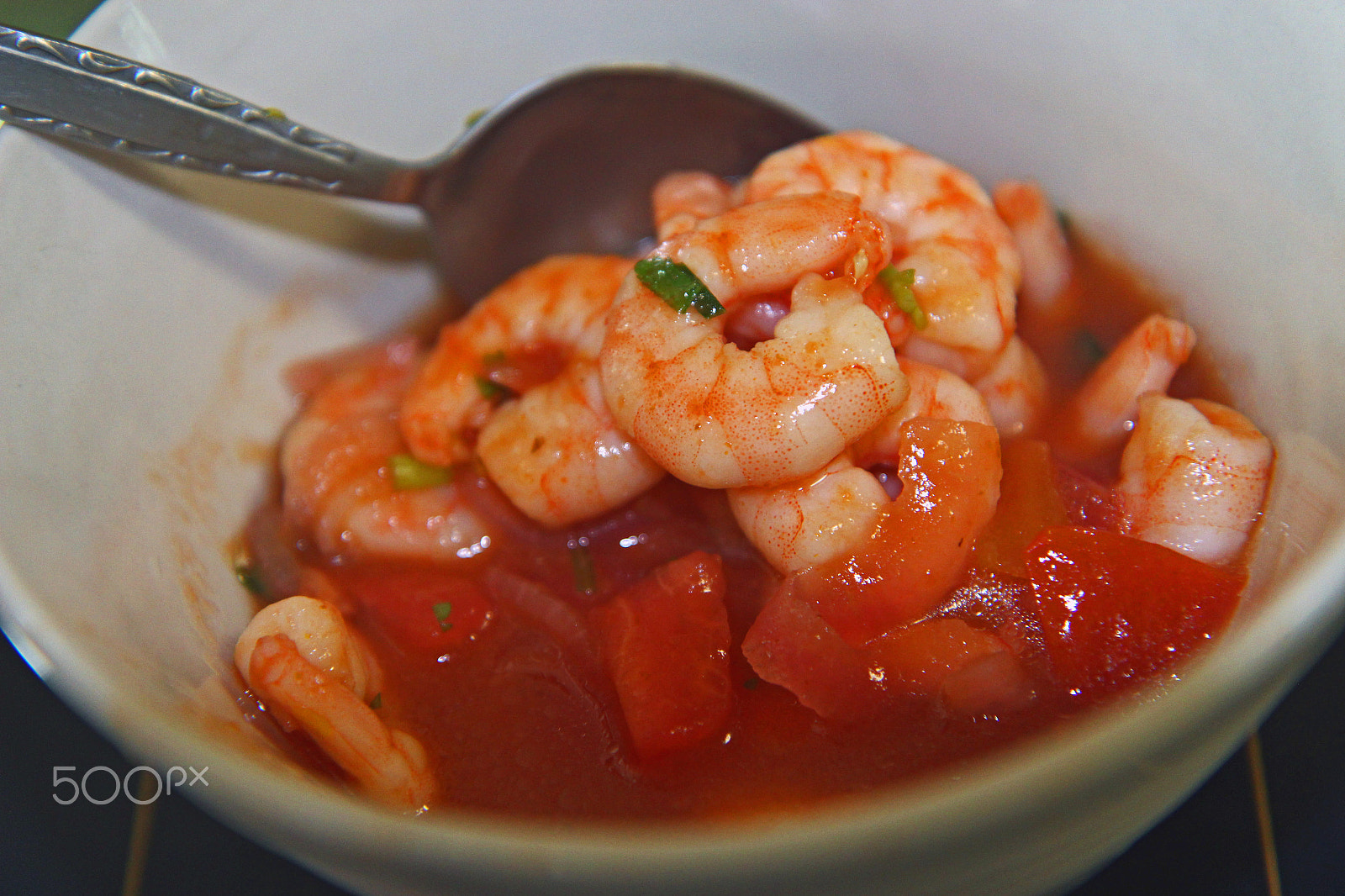 Canon EF-S 17-55mm F2.8 IS USM sample photo. Ceviche ecuatoriano white bowl img_3981_b photography