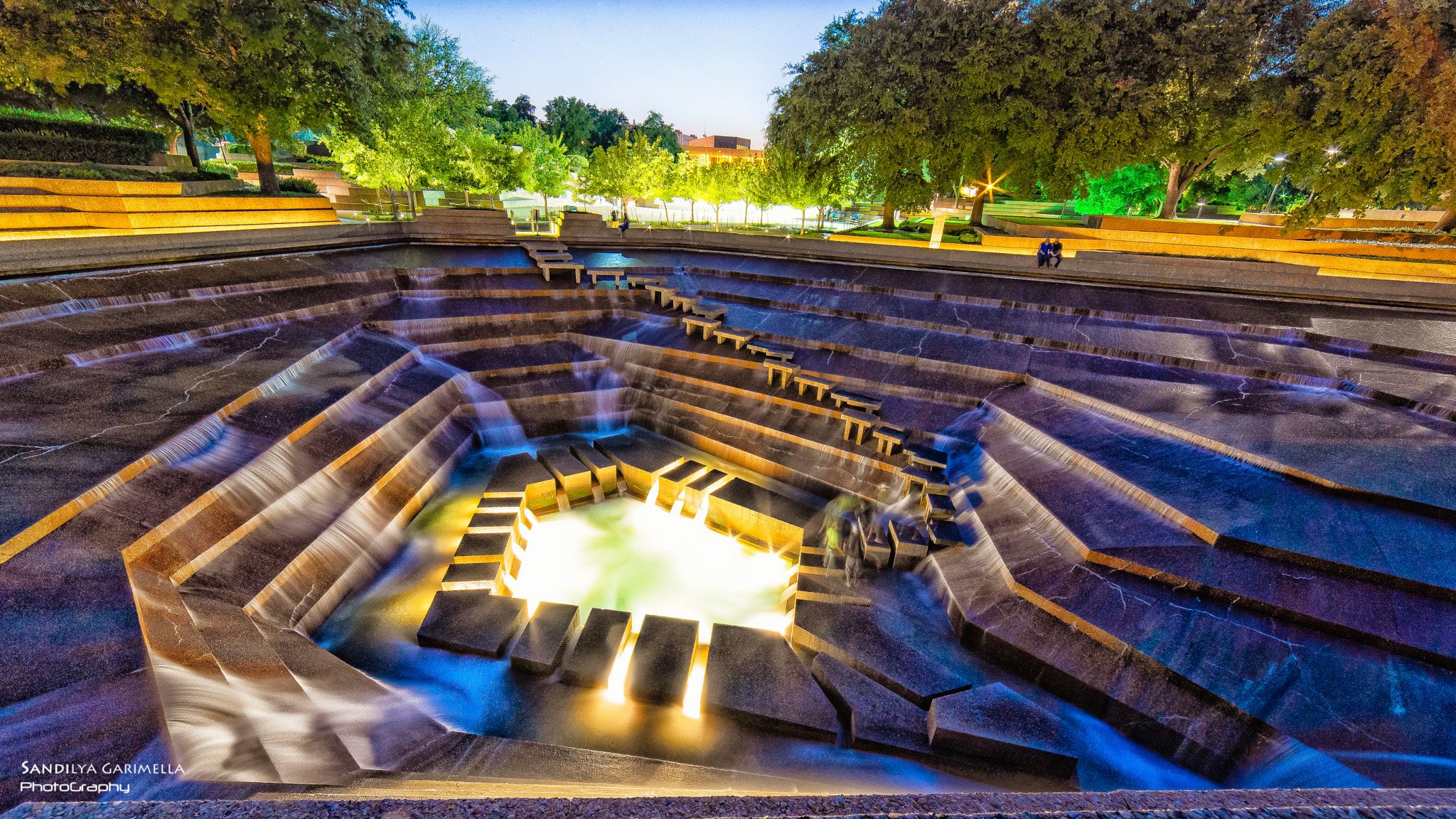 Samyang 14mm F2.8 ED AS IF UMC sample photo. Ft.worth water gardens photography