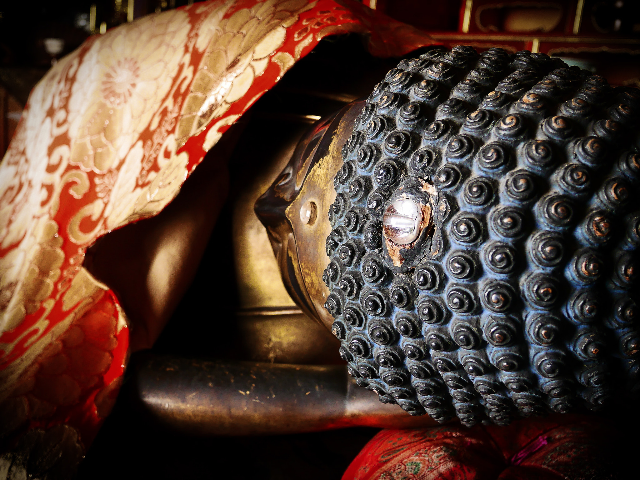 Panasonic DMC-GM1S sample photo. Sleeping buddha photography