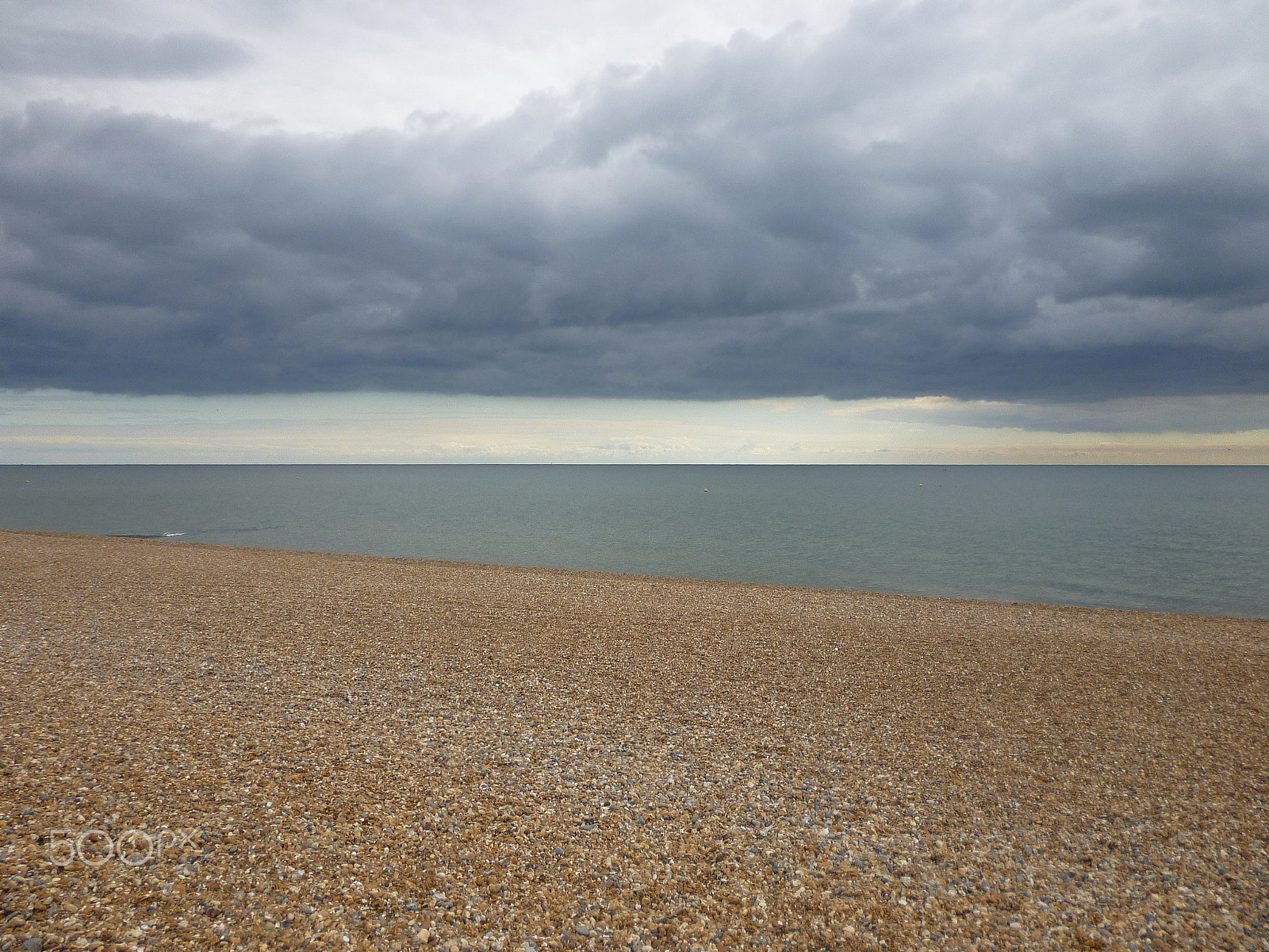 Panasonic Lumix DMC-S1 sample photo. Brighton: beach and clouds photography