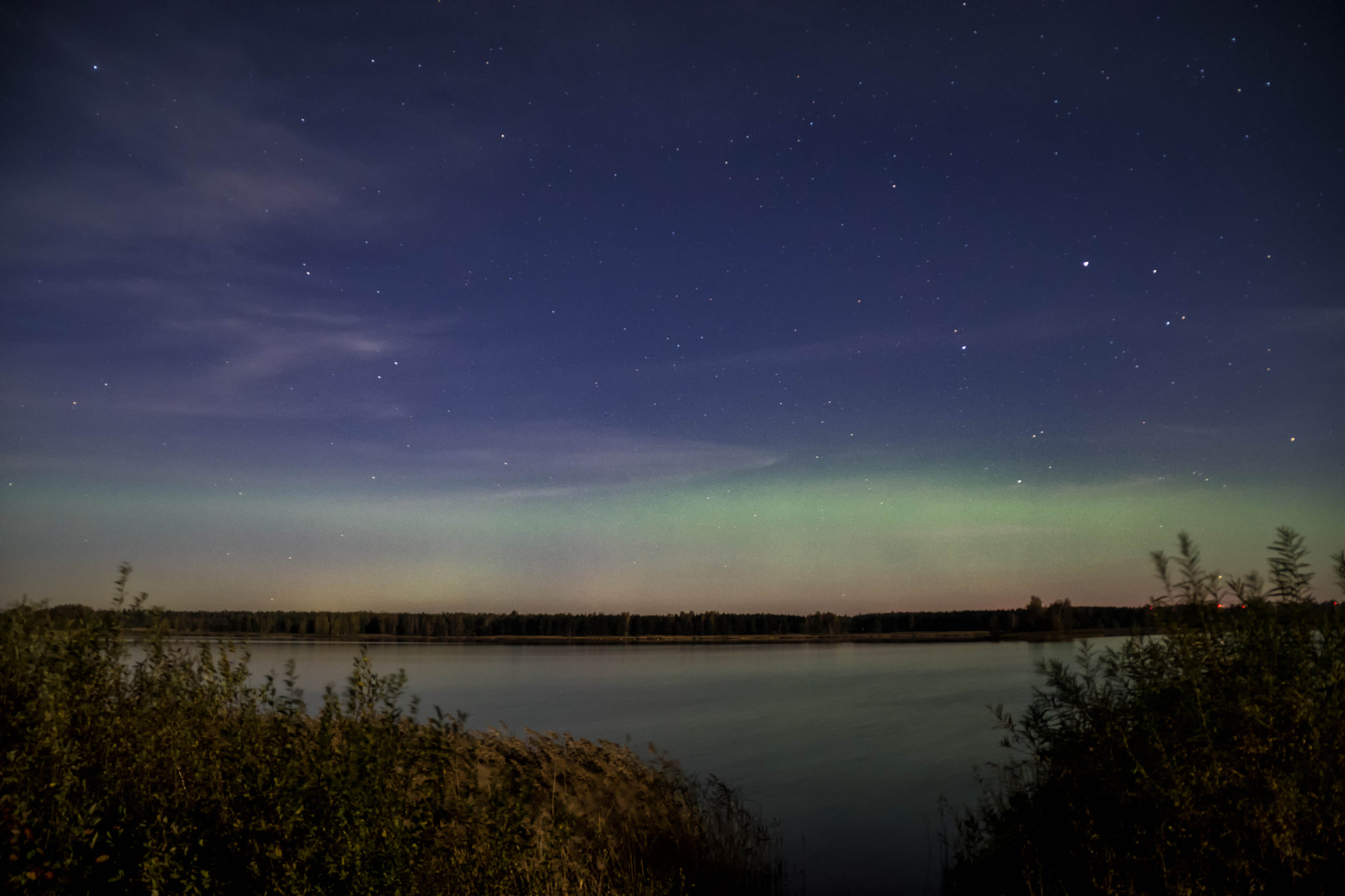 Sony DT 18-200mm F3.5-6.3 sample photo. Northern lights 2016-10-13 photography