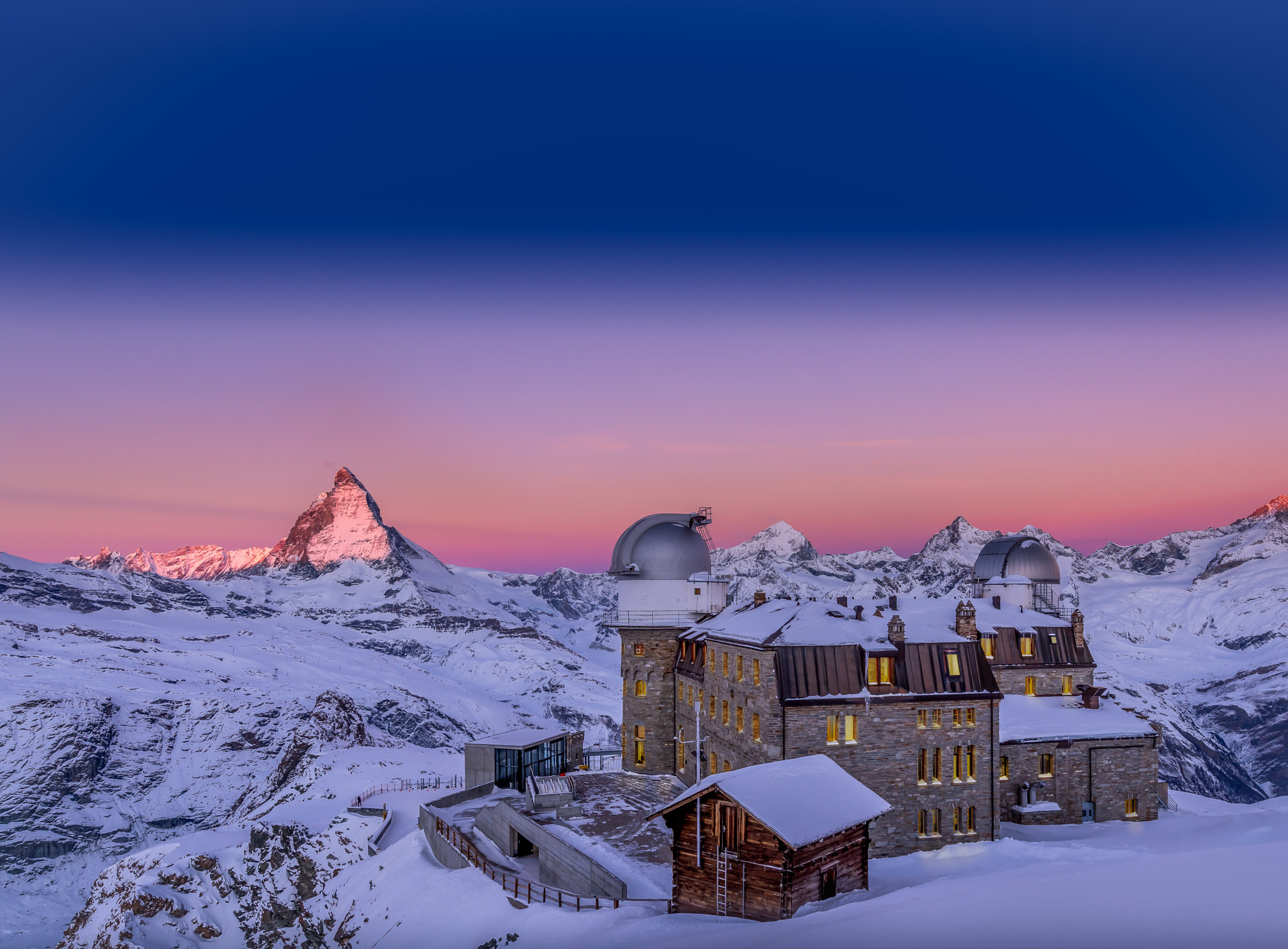 Nikon AF-S Nikkor 14-24mm F2.8G ED sample photo. Gornergrat photography