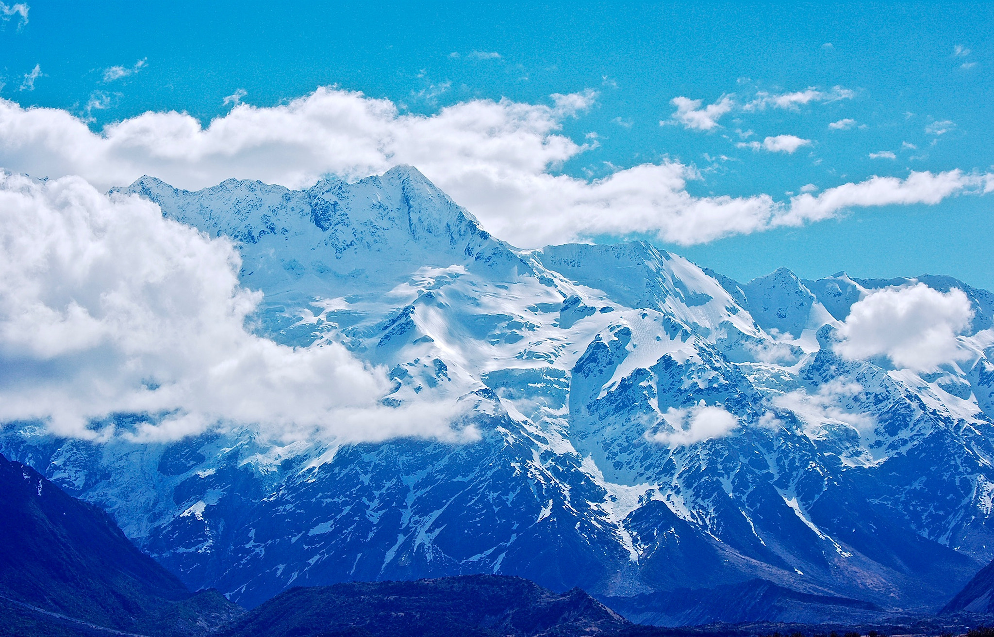 smc PENTAX-DA L 50-200mm F4-5.6 ED sample photo. Mt cook photography