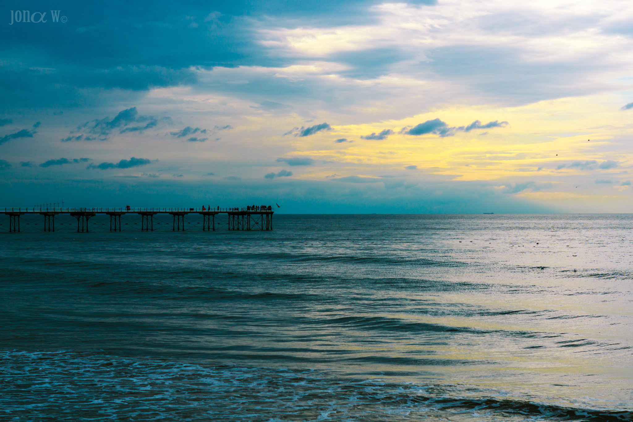 E 50mm F0 sample photo. Saltburn pier - summer, sunset photography