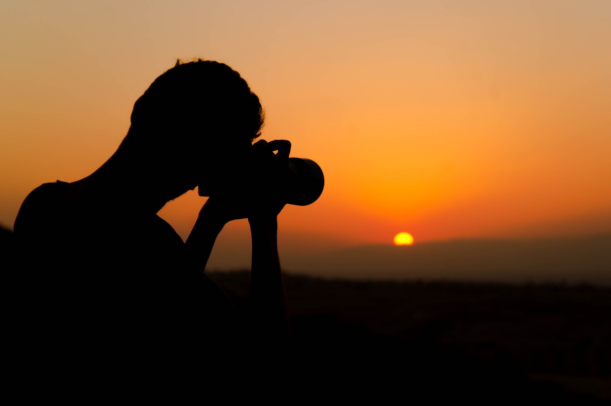 smc PENTAX-DA L 50-200mm F4-5.6 ED sample photo. Silhouette photography