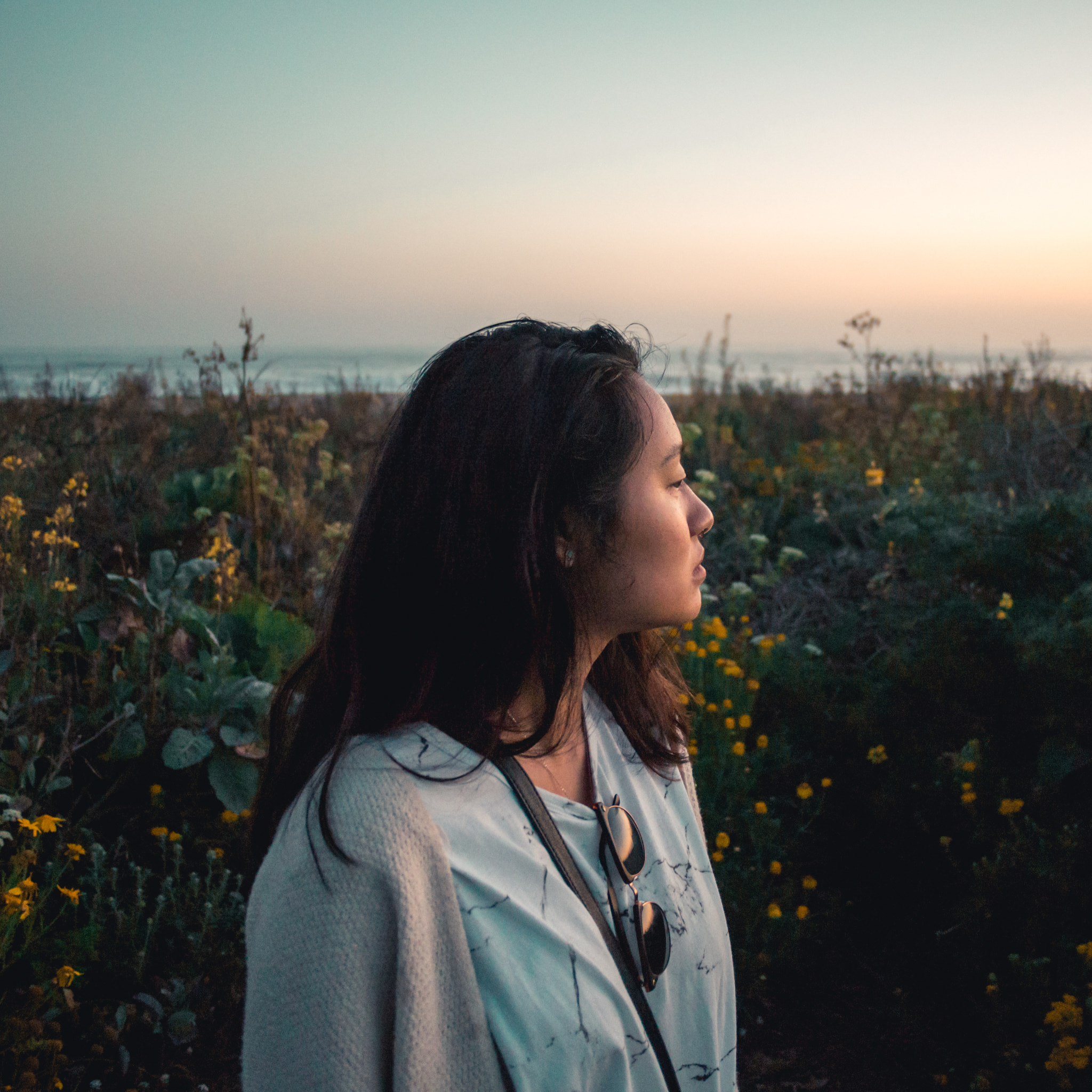 Olympus OM-D E-M5 + Panasonic Lumix G 14mm F2.5 ASPH sample photo. Half moon bay photography