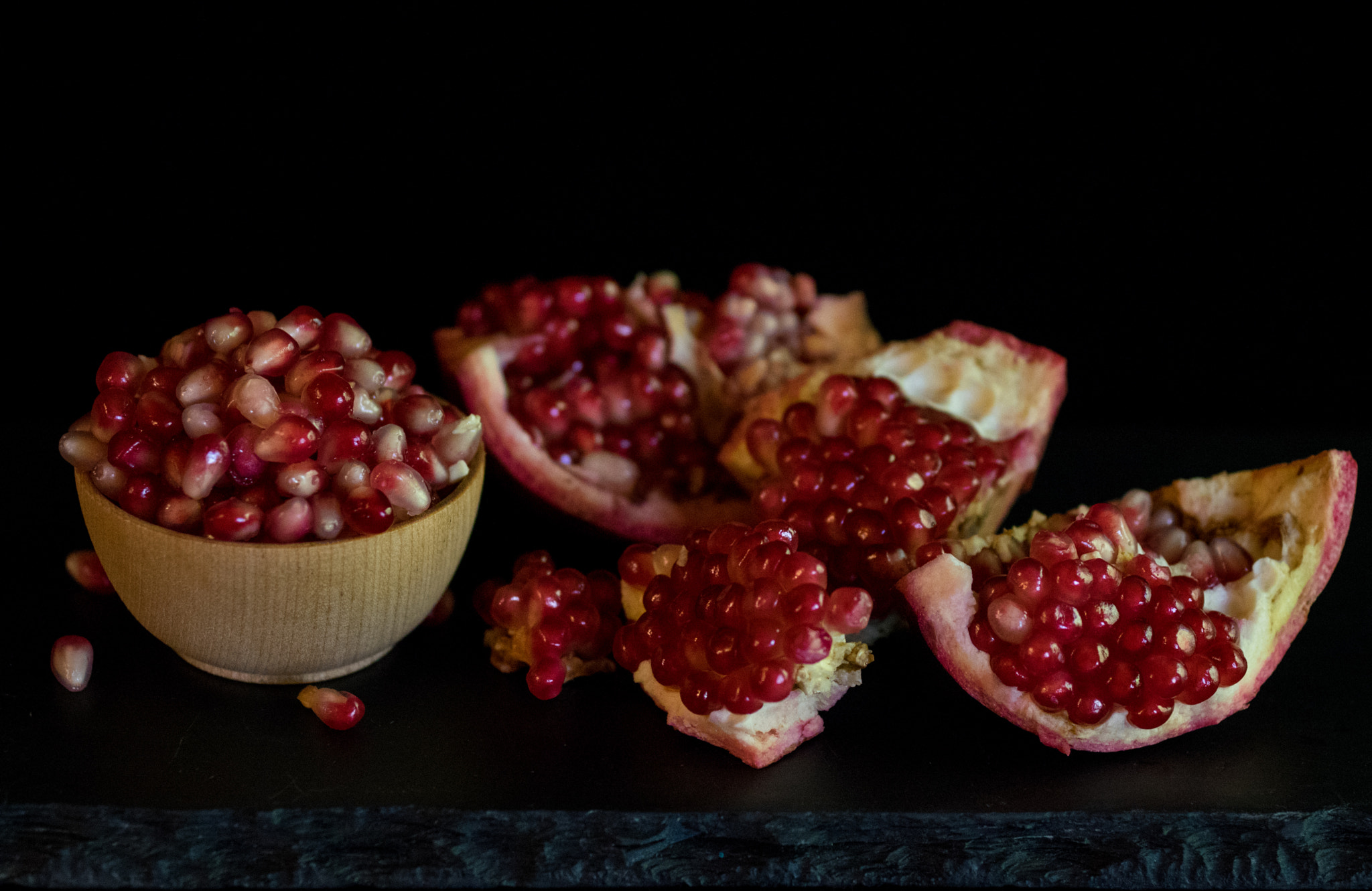 smc PENTAX-FA Macro 50mm F2.8 sample photo. Pomegranate photography