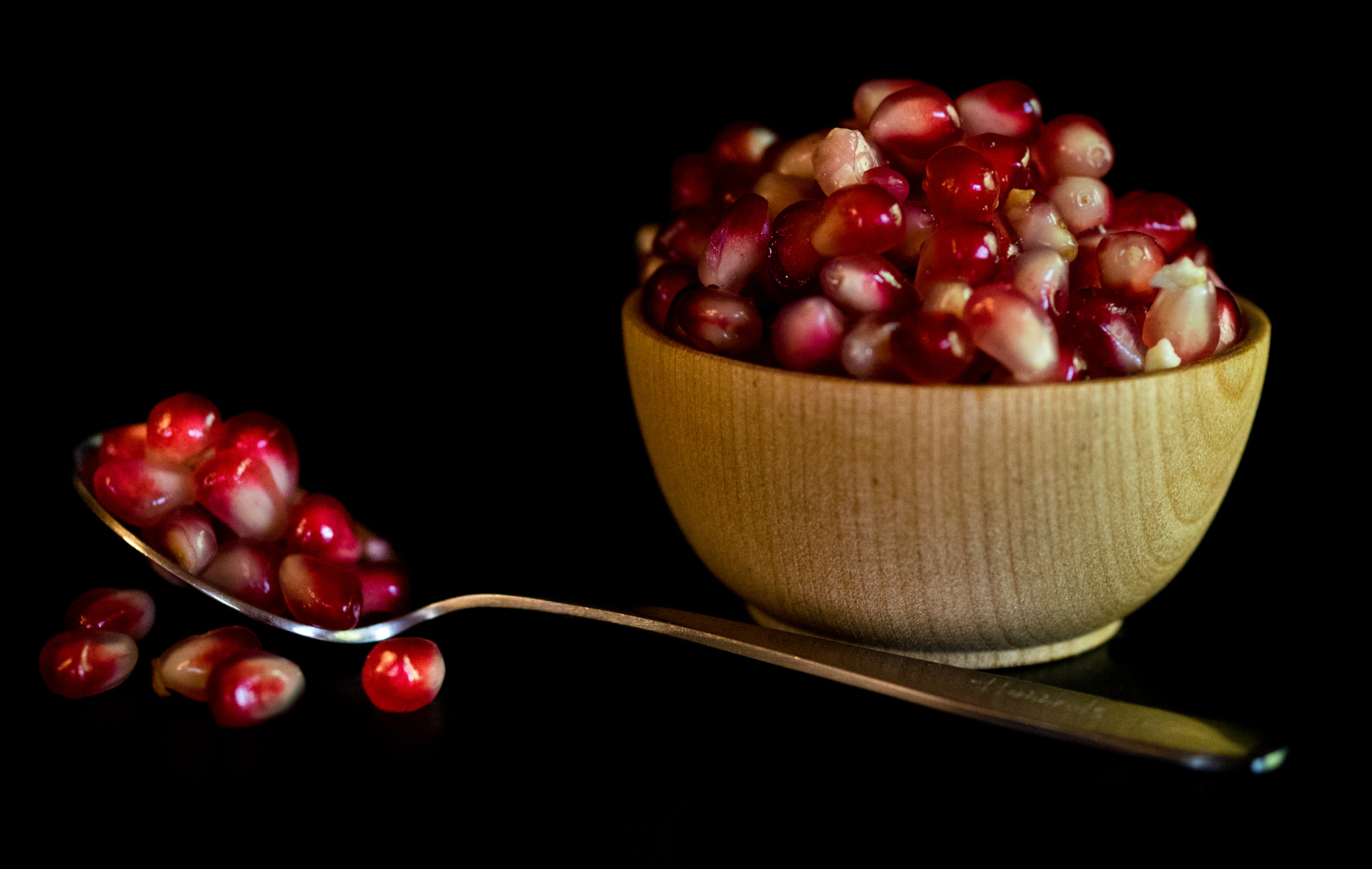 Pentax K-3 + smc PENTAX-FA Macro 50mm F2.8 sample photo. Pomegranate photography
