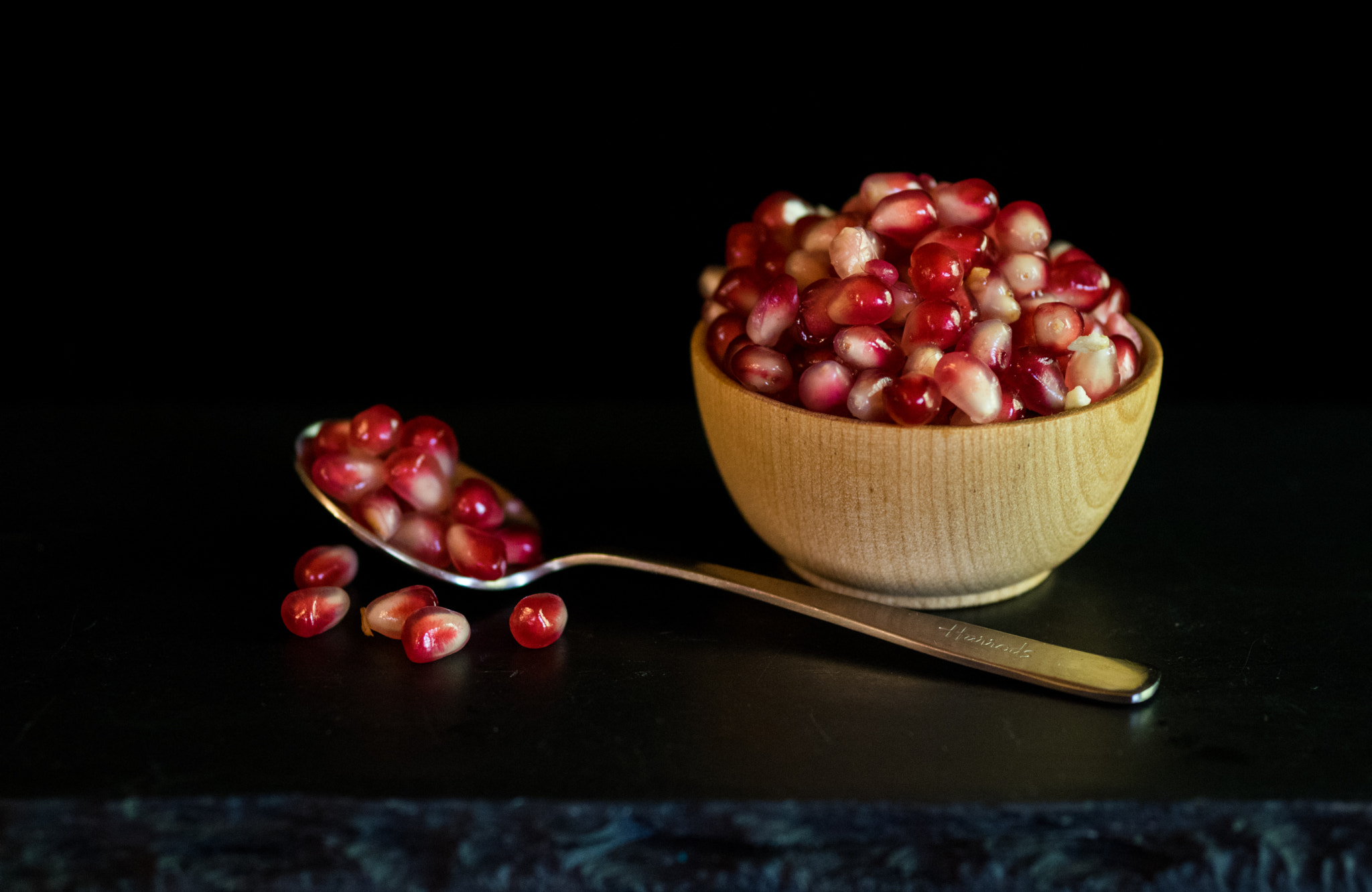 Pentax K-3 + smc PENTAX-FA Macro 50mm F2.8 sample photo. Pomegranate photography