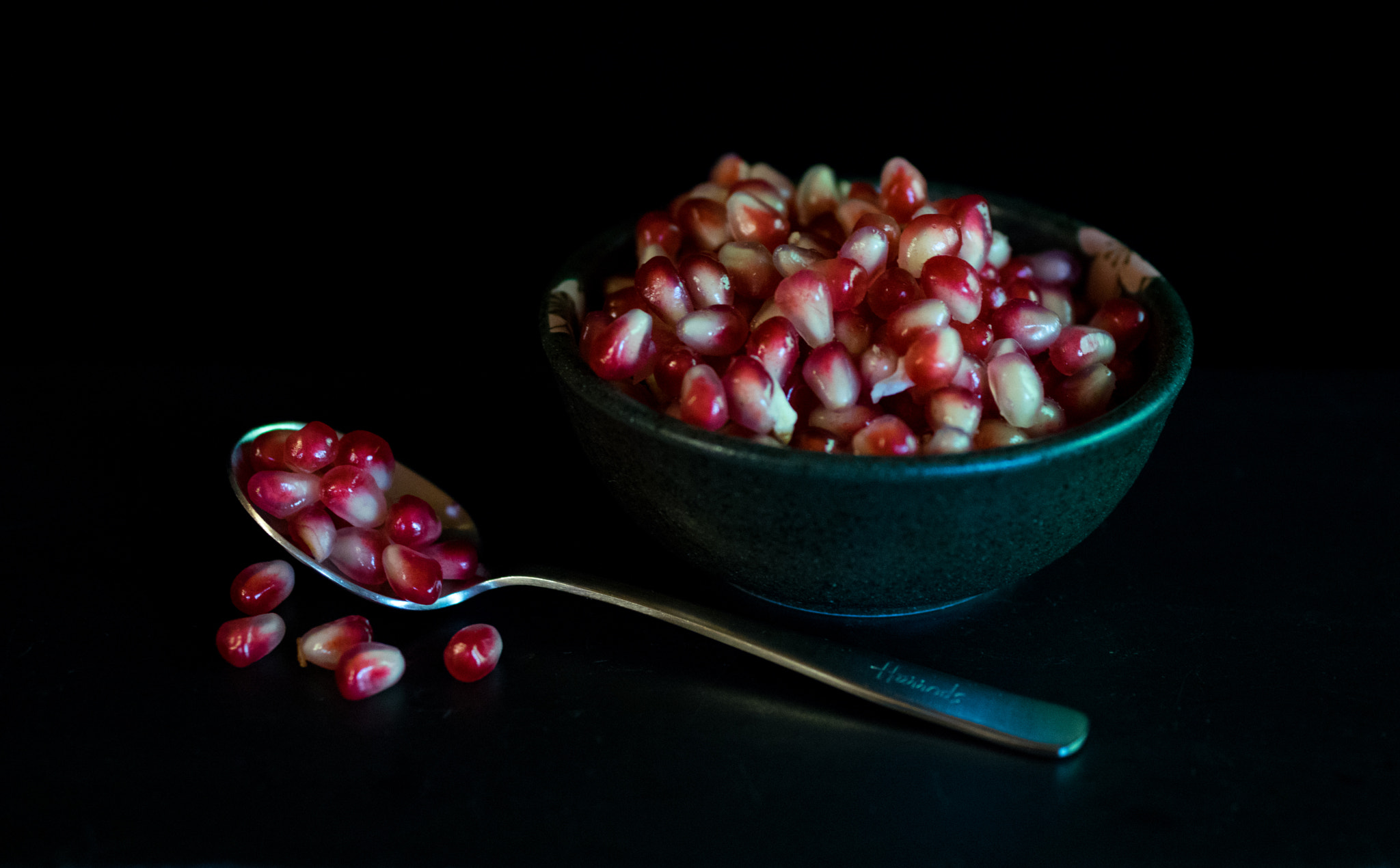 Pentax K-3 + smc PENTAX-FA Macro 50mm F2.8 sample photo. Pomegranate photography