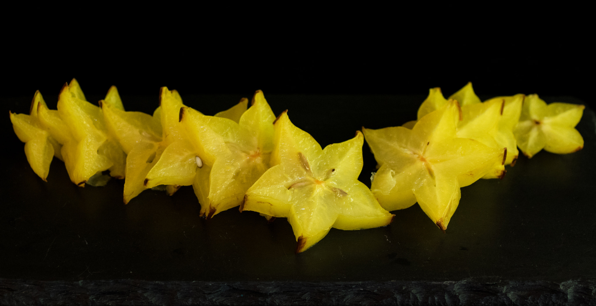 Pentax K-3 + smc PENTAX-FA Macro 50mm F2.8 sample photo. Star fruit photography