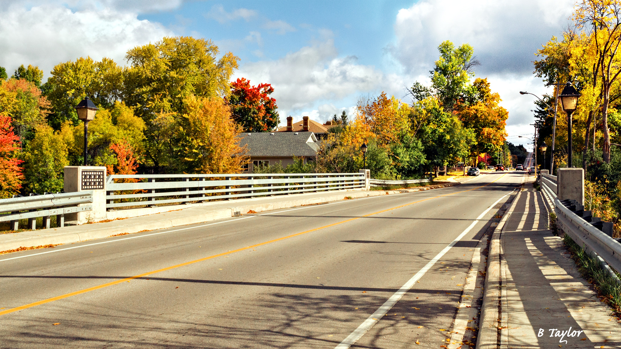 Sony DT 18-135mm F3.5-5.6 SAM sample photo. Omemee main street bridge photography