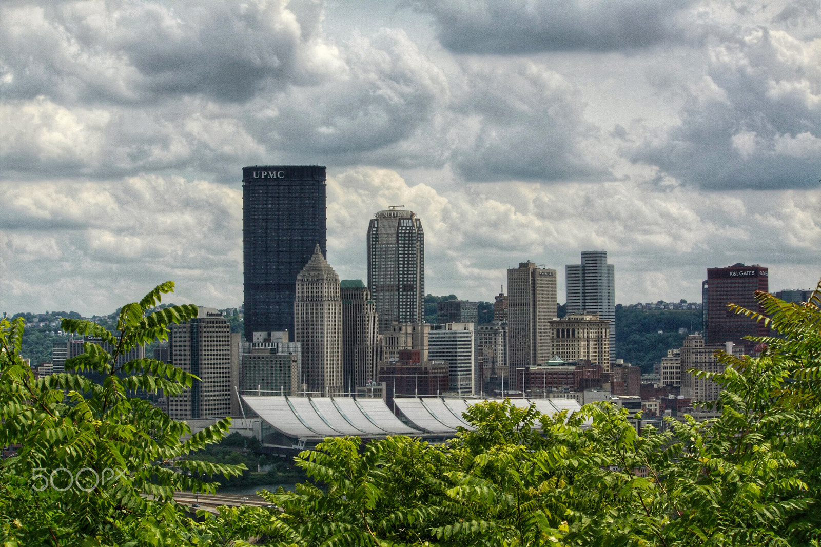 Canon EF-S 55-250mm F4-5.6 IS sample photo. Pittsburgh - from troy hill photography