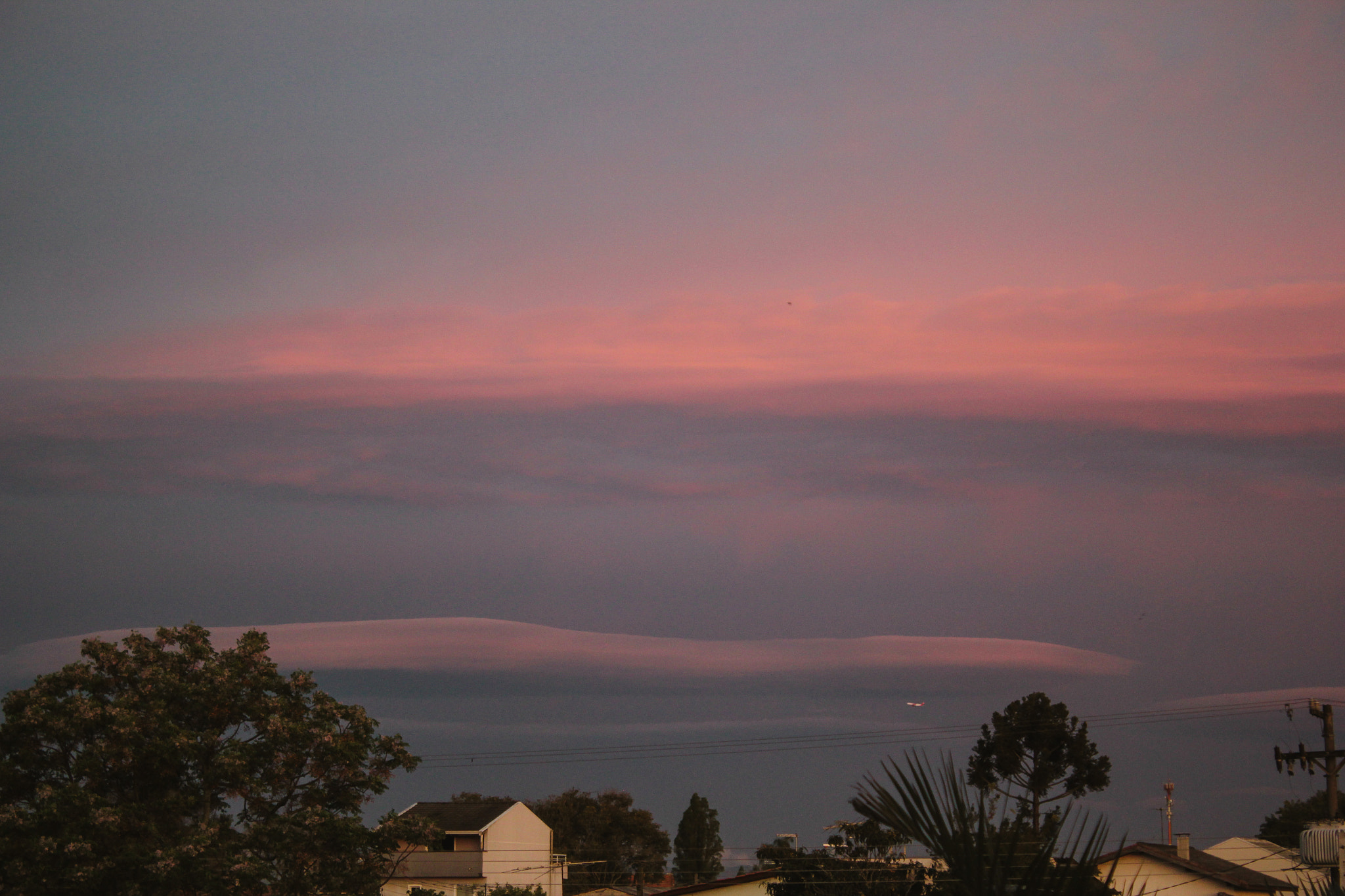 Canon EF-S 18-55mm F3.5-5.6 III sample photo. Beautiful sunset in curitiba photography