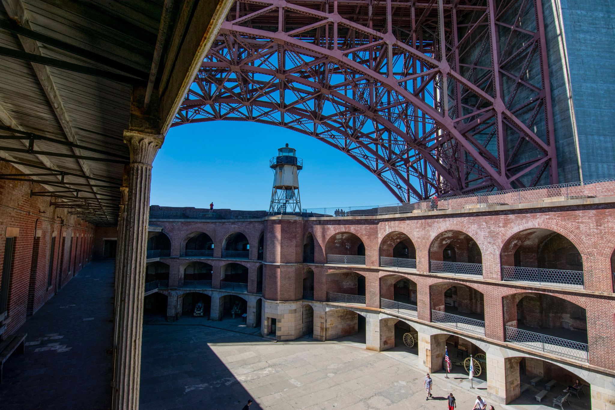 Nikon D3300 + Tokina AT-X 11-20 F2.8 PRO DX (AF 11-20mm f/2.8) sample photo. Historic fort point photography
