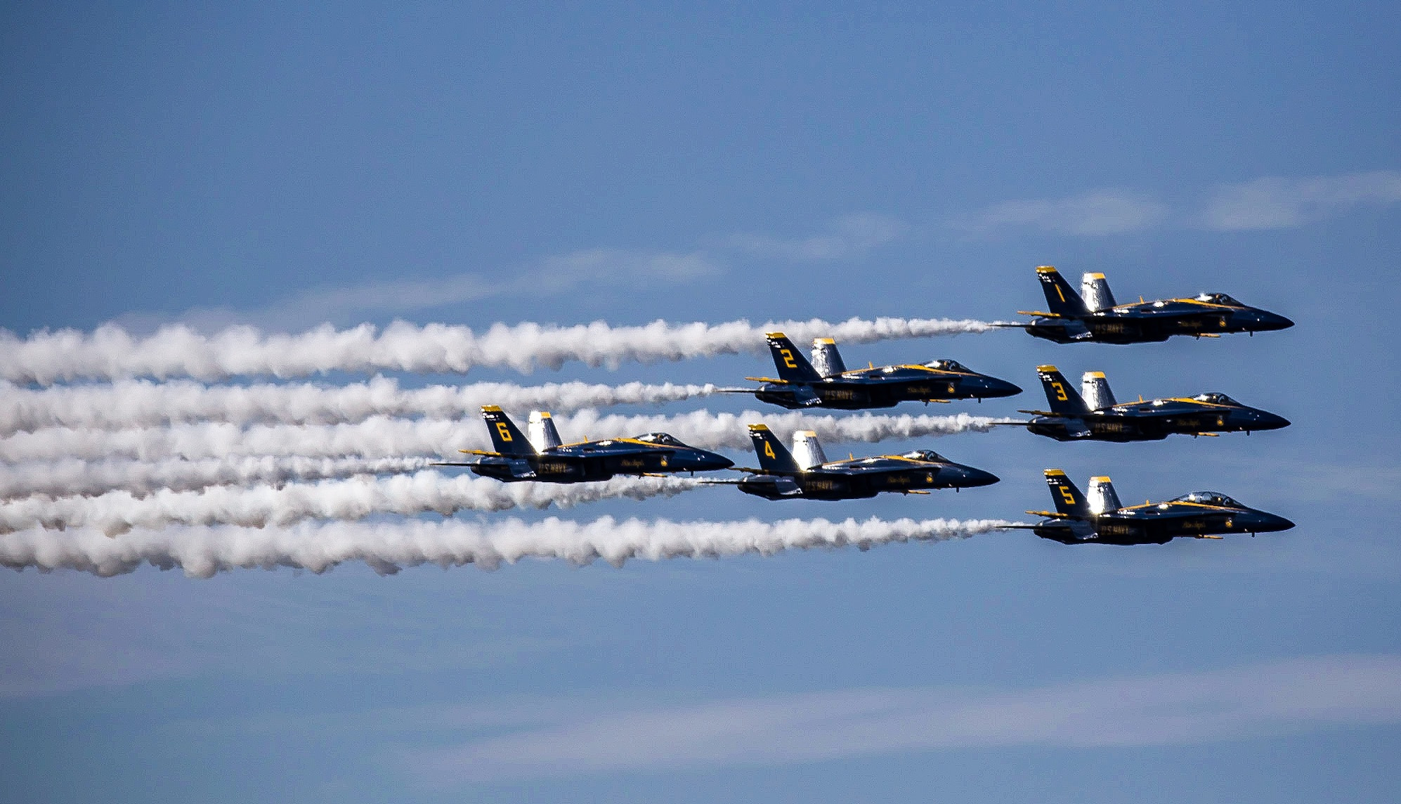 Canon EF 70-200mm F2.8L IS II USM sample photo. Blue angels photography