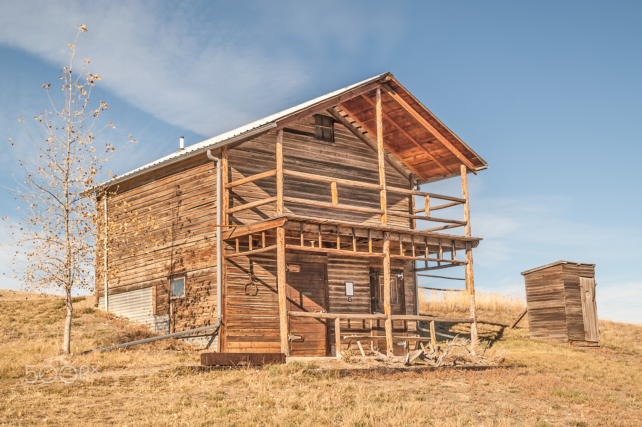 Ice House and Outhouse